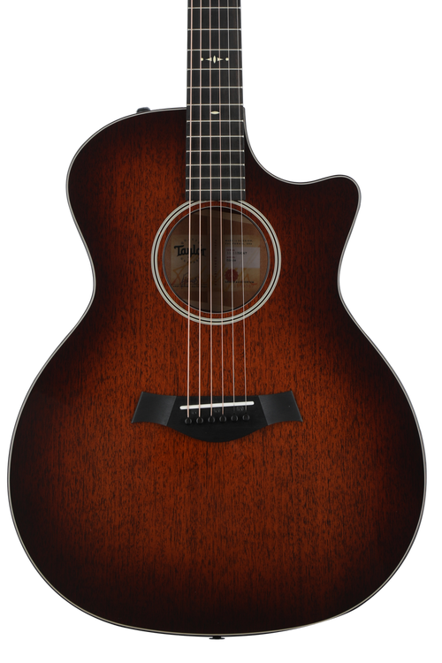 Taylor 524ce V-Class - Shaded Edgeburst, Mahogany Back and Sides