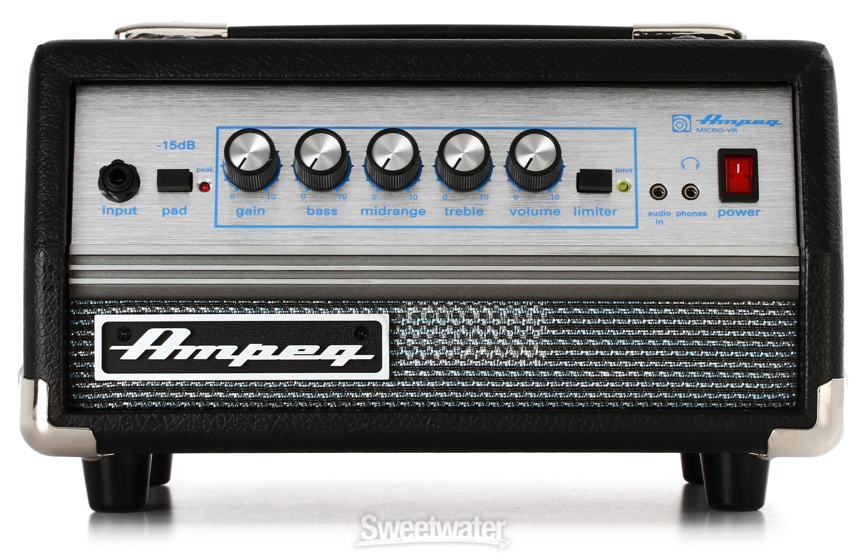 Ampeg SVT Micro VR 200-watt Classic Head - Black | Sweetwater