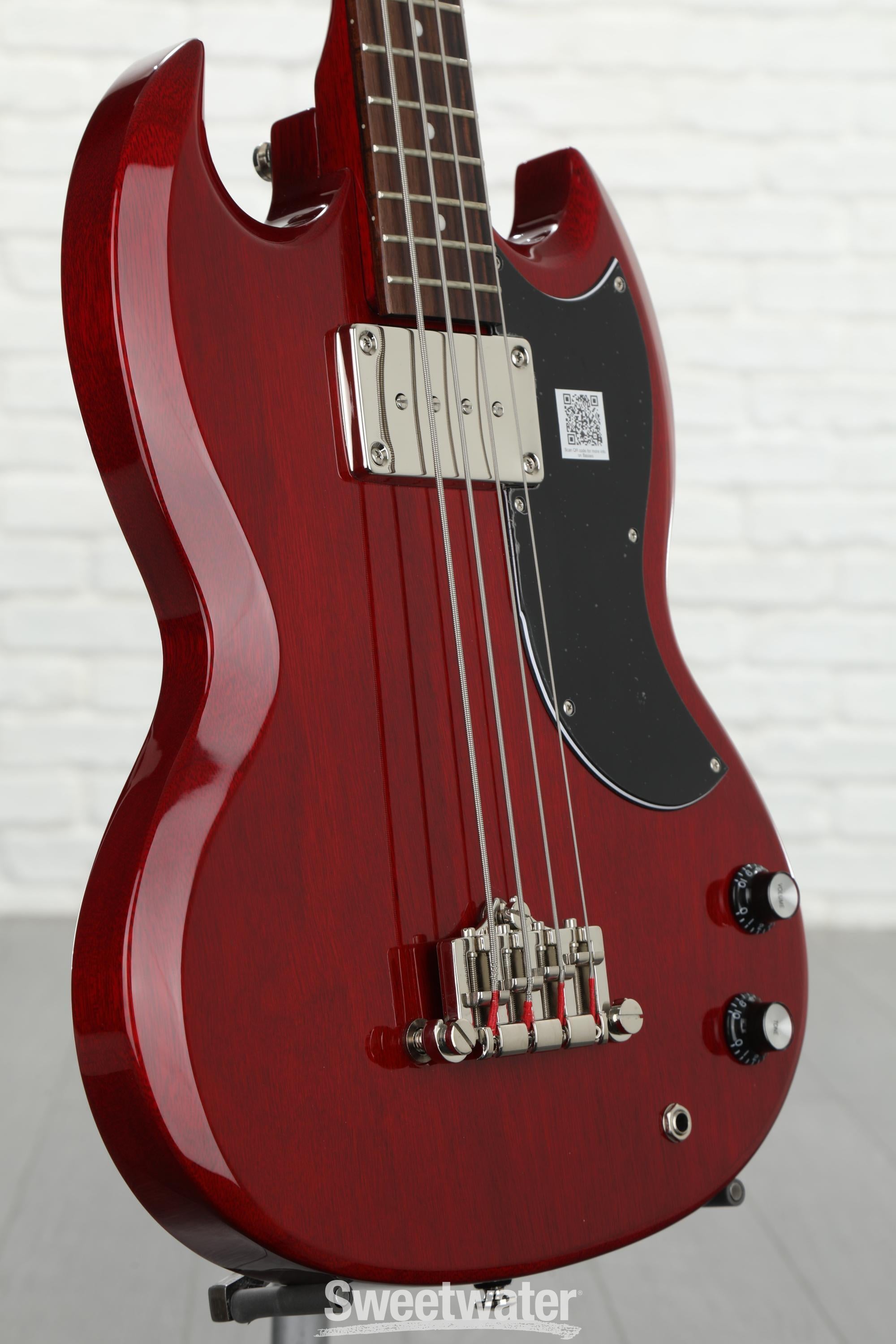 Epiphone SG EB-0 Bass Guitar - Cherry | Sweetwater