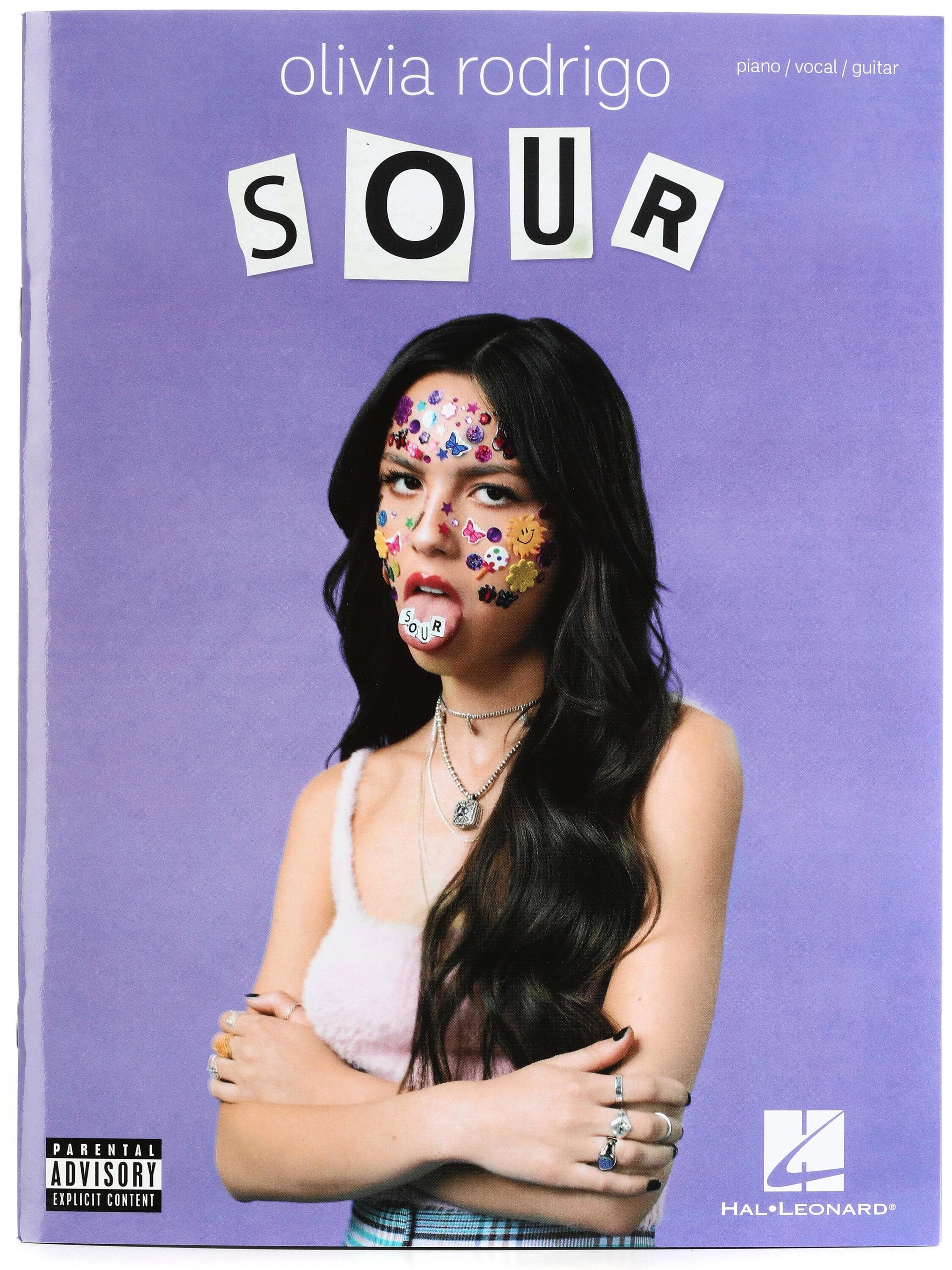 Hal Leonard Olivia Rodrigo - Sour Piano, Voice, Guitar Songbook