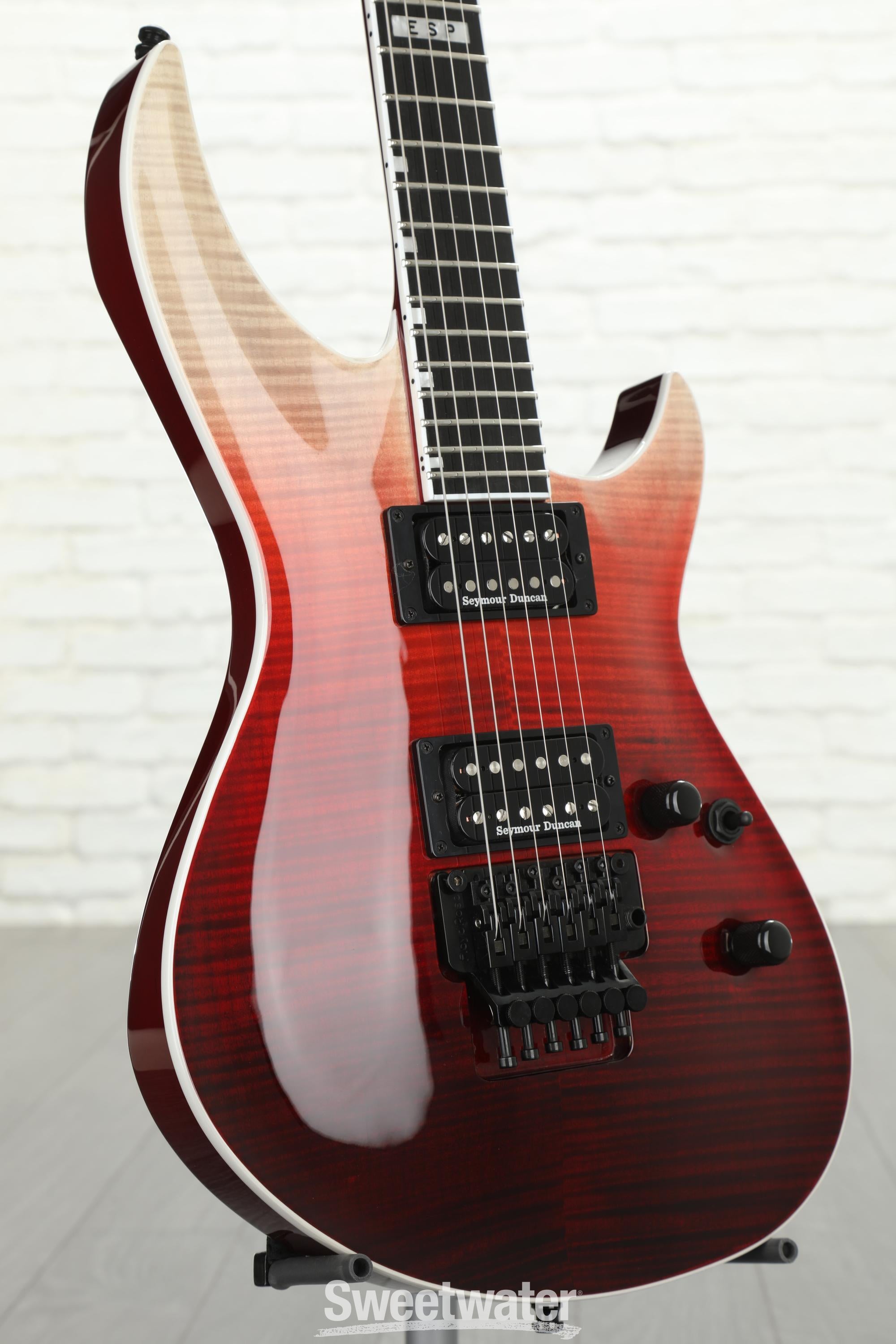 その他 New Horizon RF fab ESP E-II Horizon-III FR - Black Cherry Fade | Sweetwater