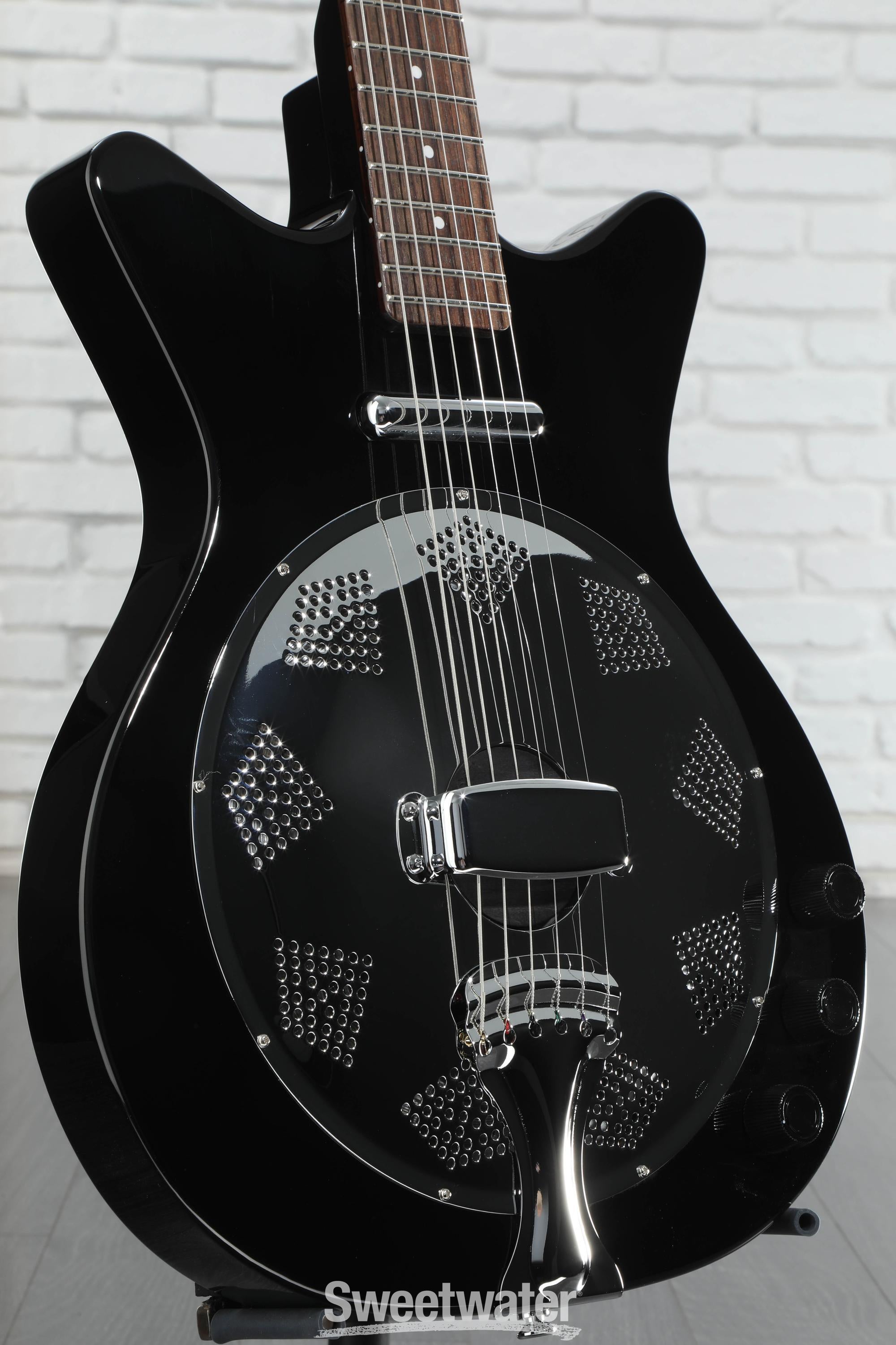 Danelectro '59 Resonator Guitar - Black | Sweetwater