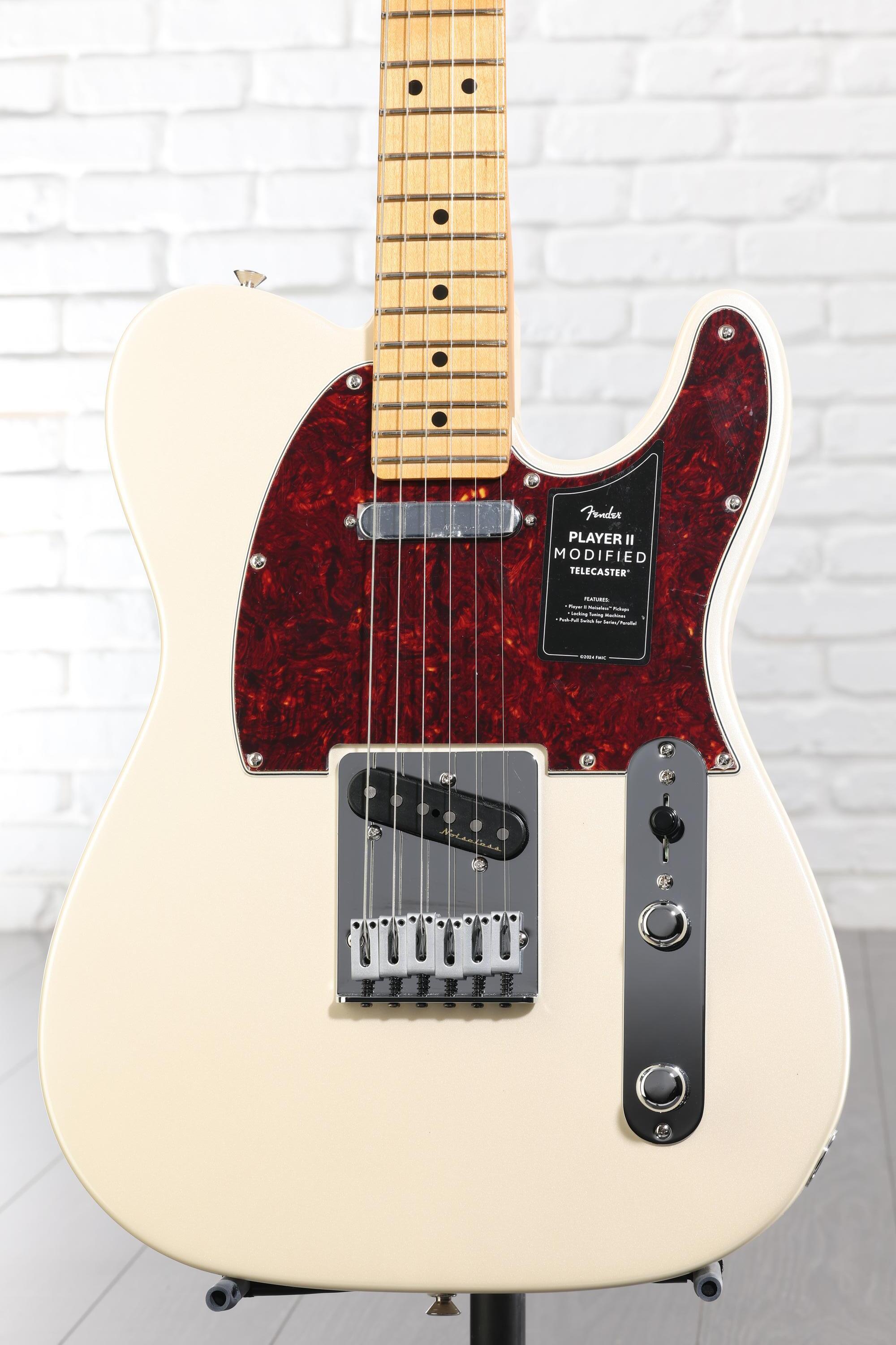 Fender Player II Modified Telecaster Electric Guitar - Olympic