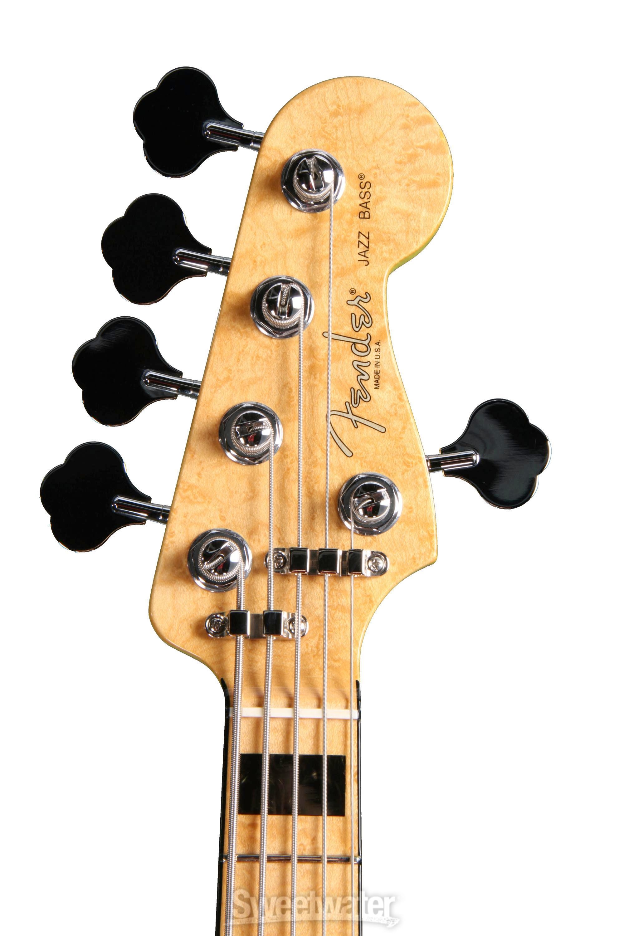 Fender Custom Shop Custom Classic Jazz Bass V Special - Black