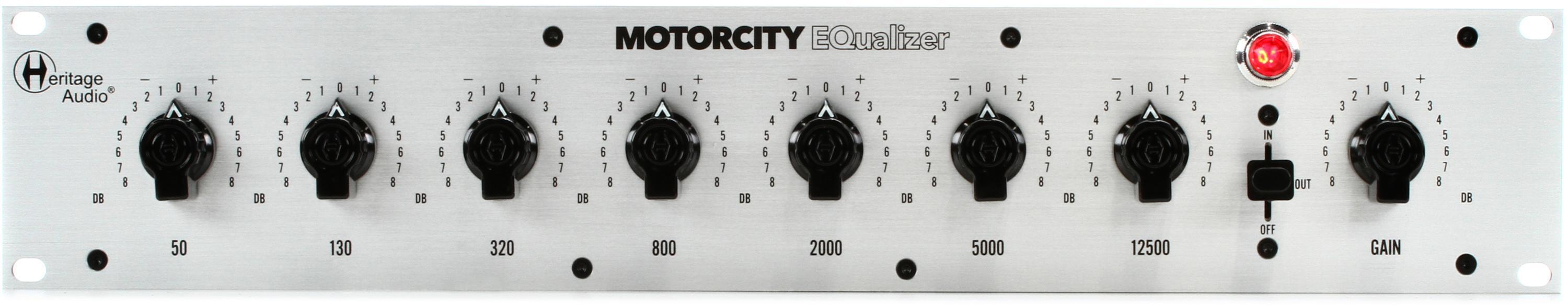 Bundled Item: Heritage Audio MotorCity EQualizer - Mono 7-band Passive EQ