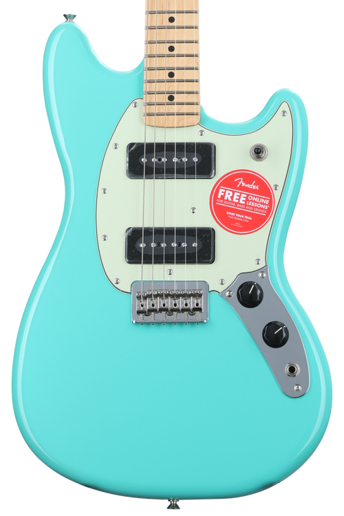 Fender Player Mustang 90 - Seafoam Green | Sweetwater Fender Player Mustang 90 - Seafoam Green | Sweetwater