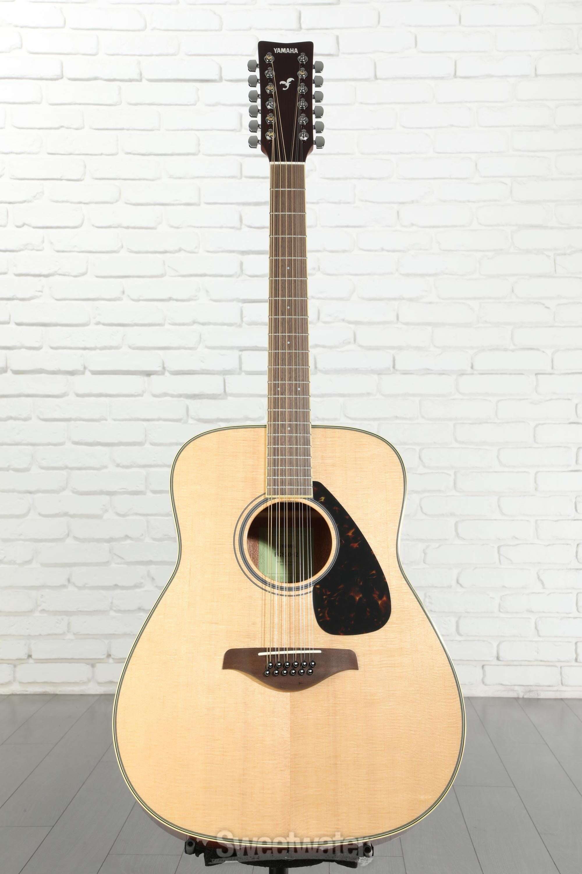 Yamaha FG820-12 12-string Acoustic Guitar - Natural | Sweetwater