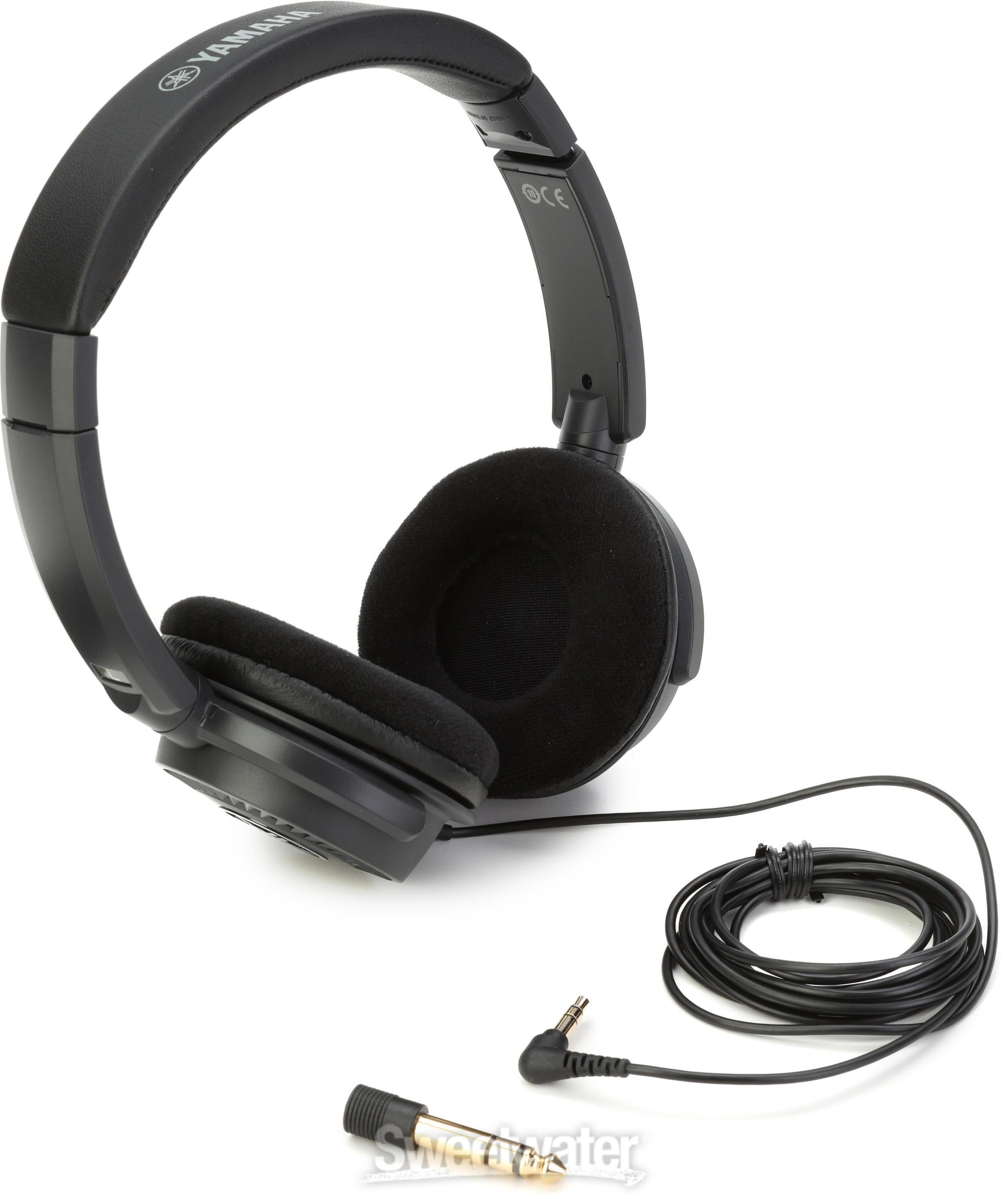 Yamaha HPH-150B Open-back Headphones - Black | Sweetwater