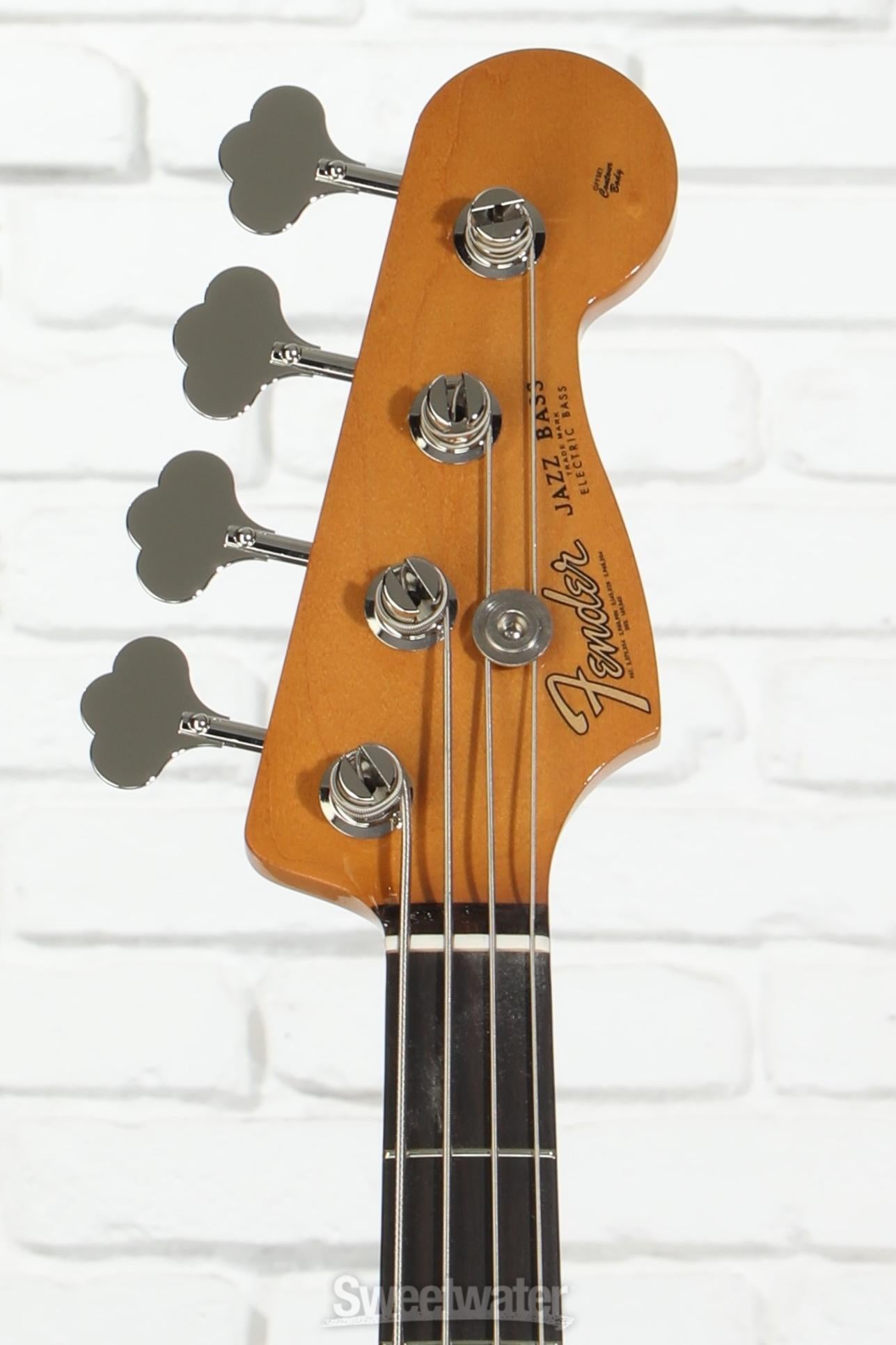 Fender Vintera II '60s Jazz Bass - Black with Rosewood Fingerboard