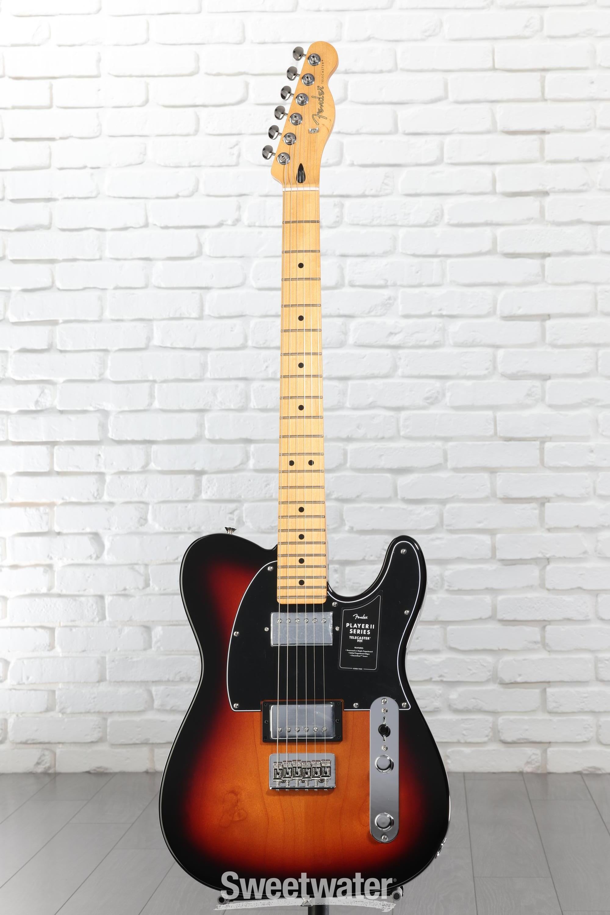 Fender Player II Telecaster HH Electric Guitar - 3-color Sunburst