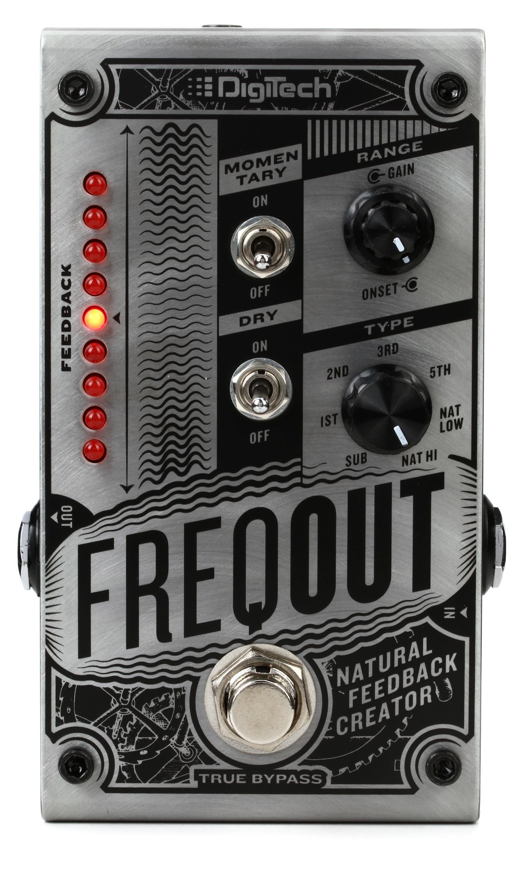 DigiTech FreqOut Natural Feedback Creation Pedal | Sweetwater