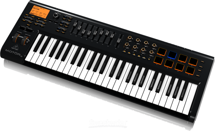 Behringer Motor49 Keyboard Controller Reviews | Sweetwater Behringer Motor49 Keyboard Controller Reviews | Sweetwater
