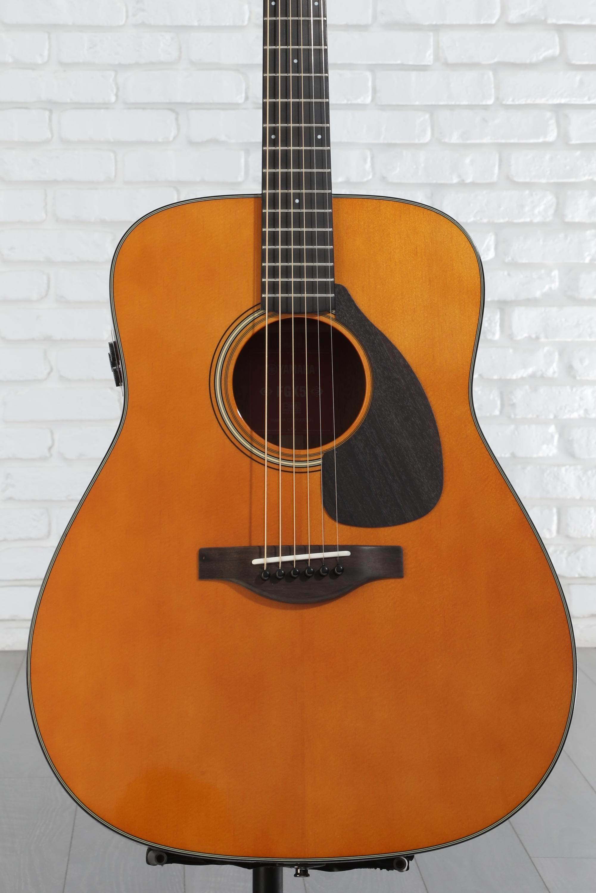 YAMAHA FGX5 Yamaha Red Label FGX5 Acoustic Guitar - Natural | Sweetwater