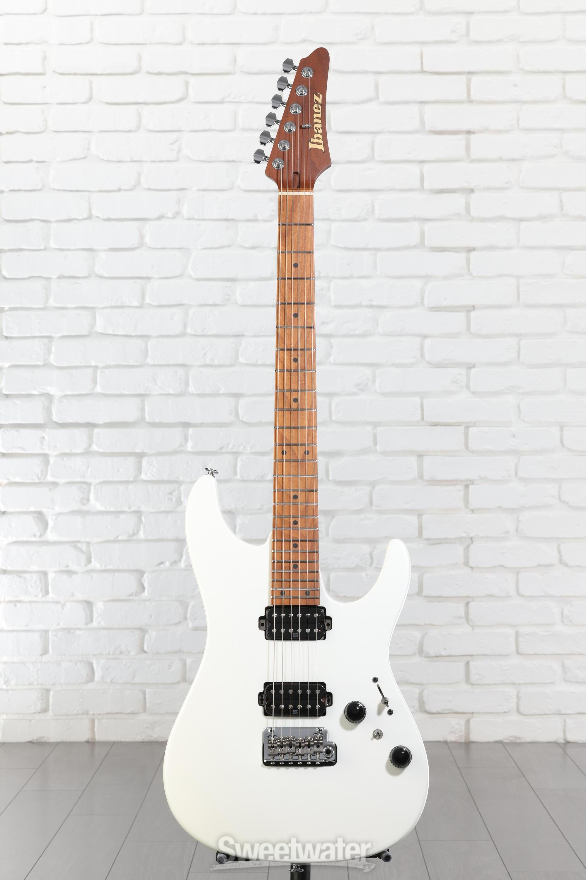 ギター Ibanez Prestige AZ2402 PWF Ibanez Prestige AZ2402 Electric Guitar Pearl White Flat | Guitar
