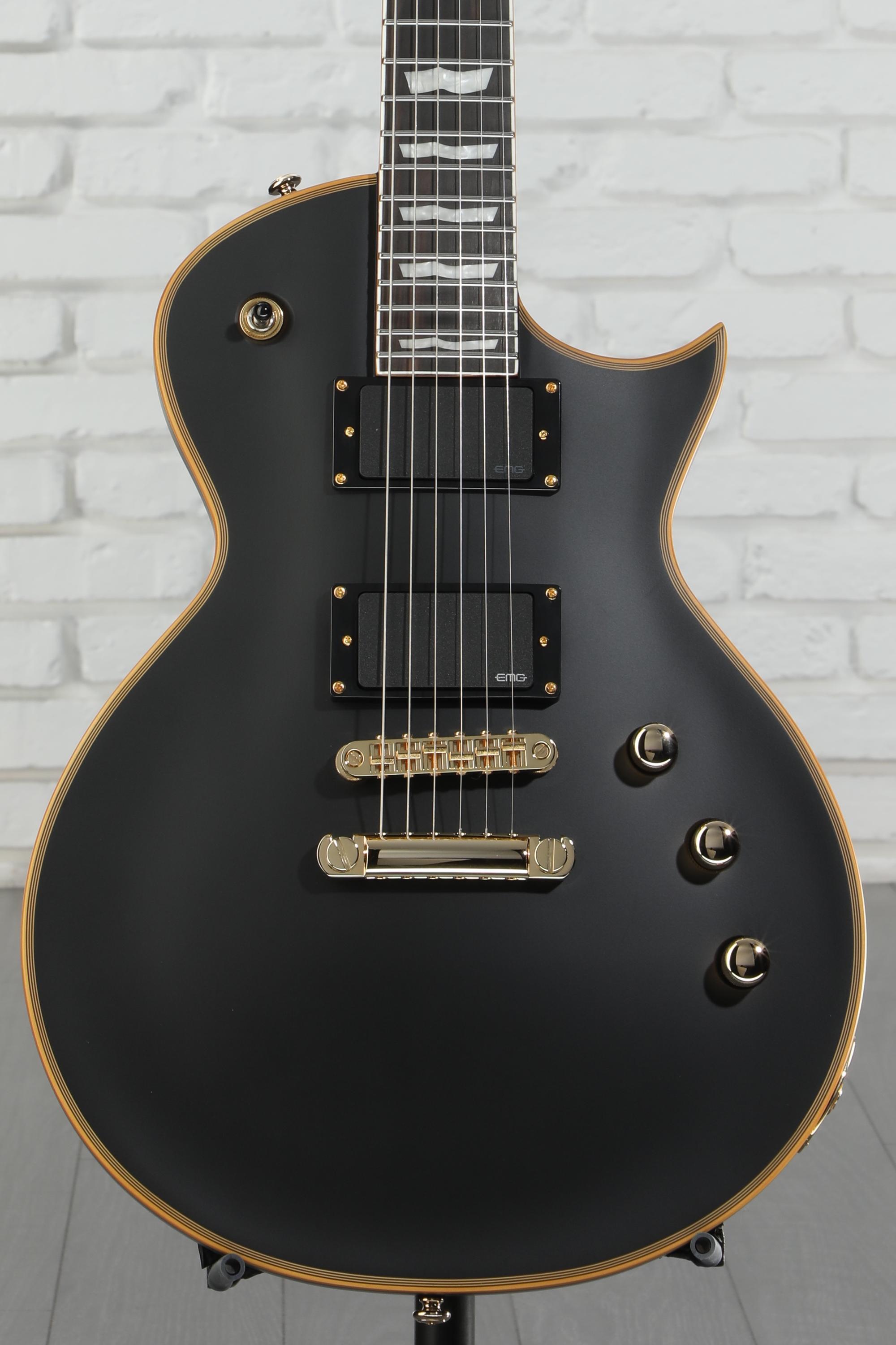ltd ec1000 deluxe ビンテージブラック ESP LTD Deluxe EC-1000 Electric Guitar Vintage Black