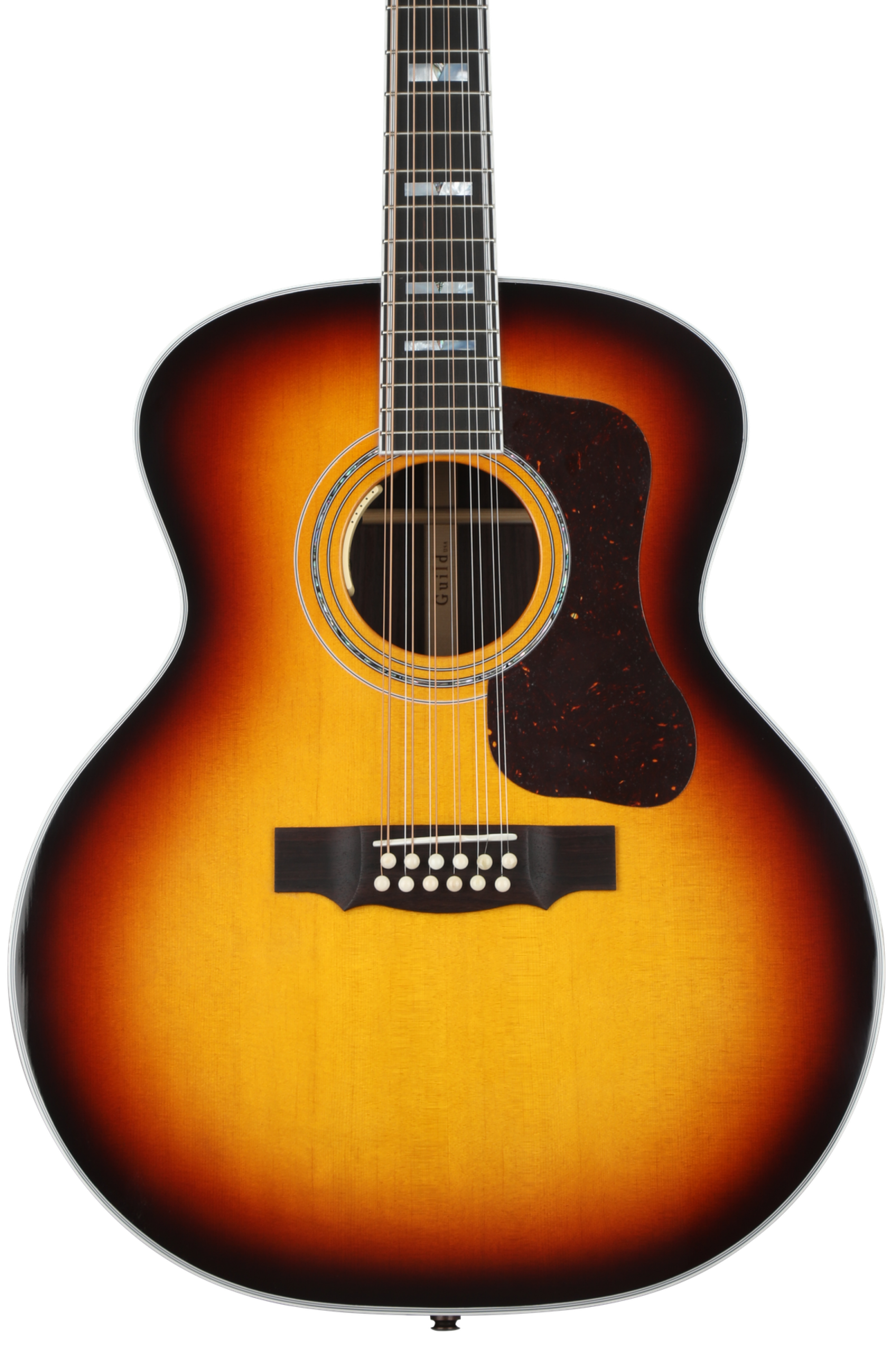 12-string　Sweetwater　Guild　Guitar　Antique　F-512E　Acoustic-electric　Sunburst