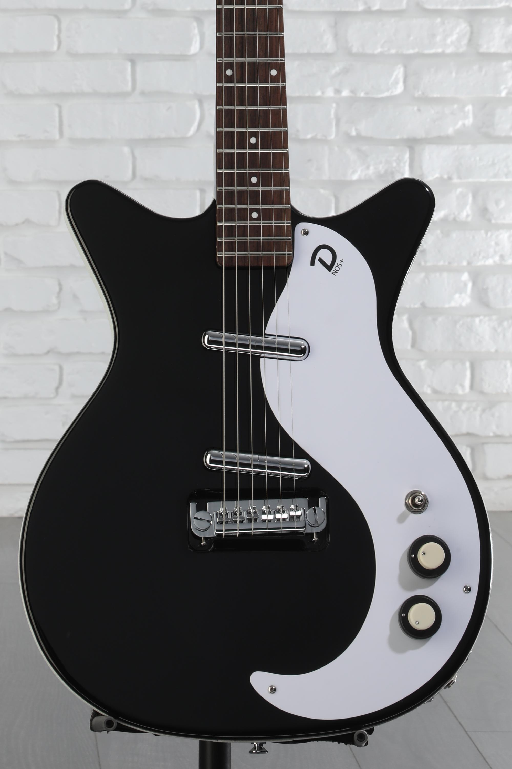 Danelectro '59M NOS+ Semi-hollowbody Electric Guitar - Black