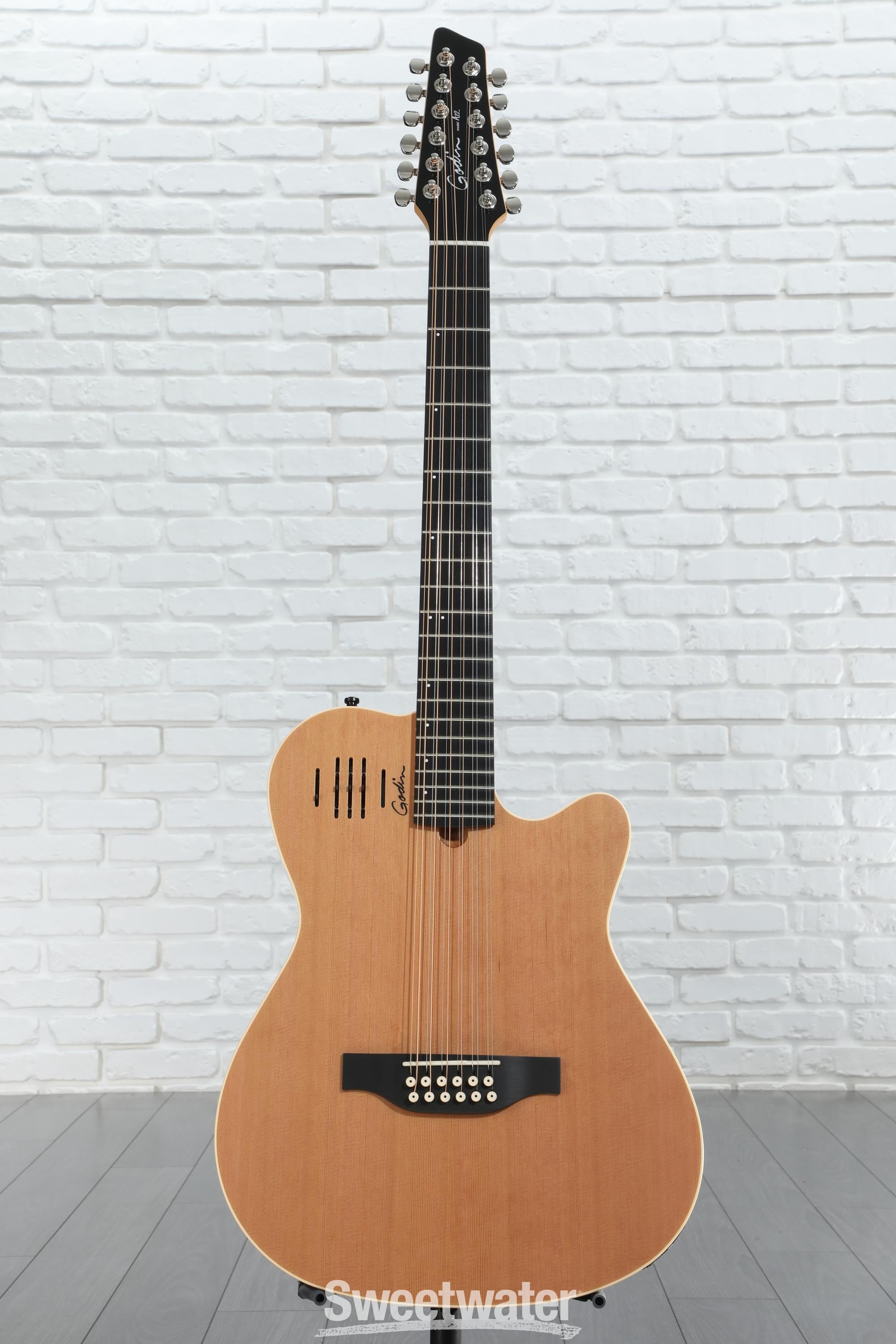 Godin A12 12-String Acoustic-Electric Guitar - Natural