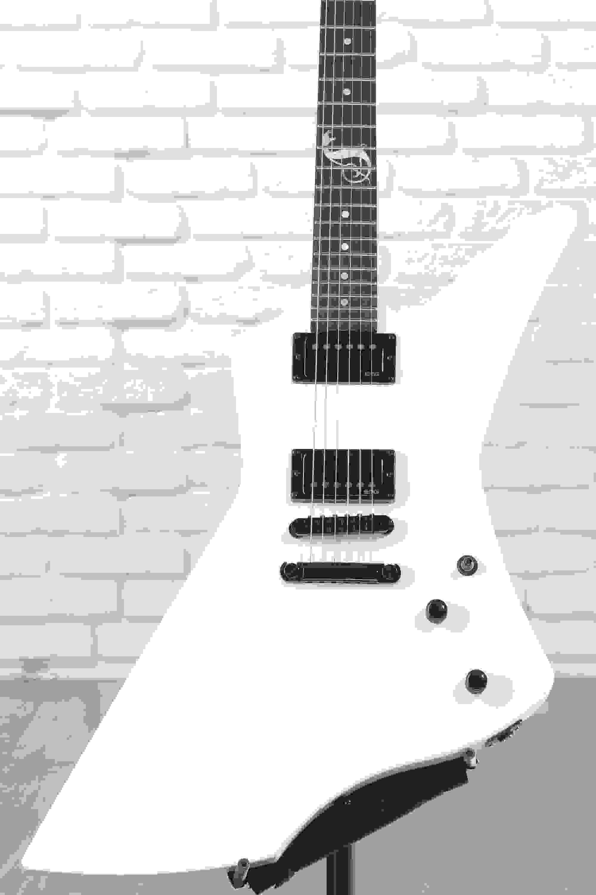 ESP LTD James Hetfield Signature Snakebyte - Snow White