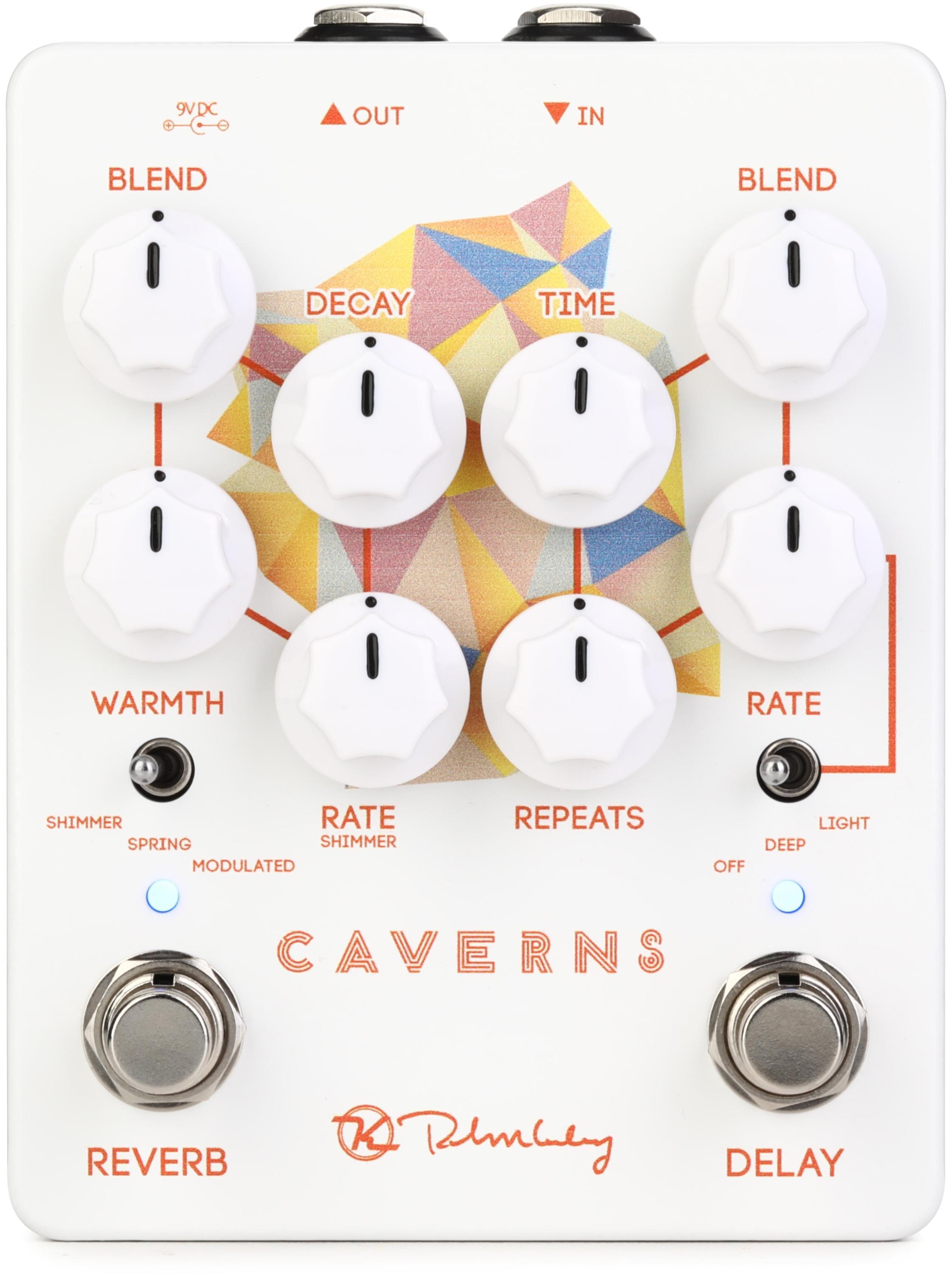 【週末セール】Keeley CAVERNS V2 BLACK & RED 限定品 Keeley】大人気3モデルに、イケベ限定カラー登場！ | イケベ新