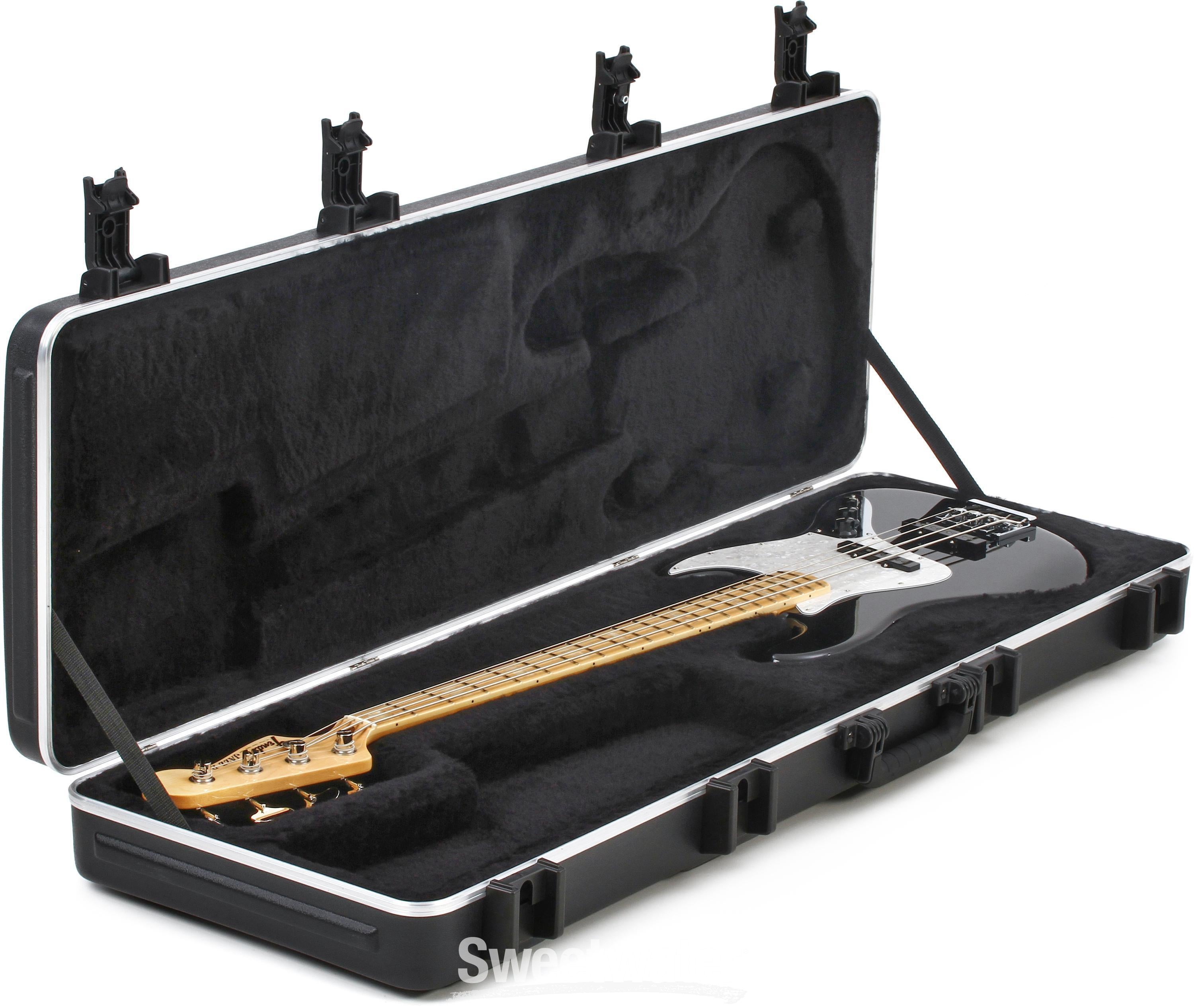 SKB Pro Rectangular Electric Bass Guitar Hardshell Case | Sweetwater