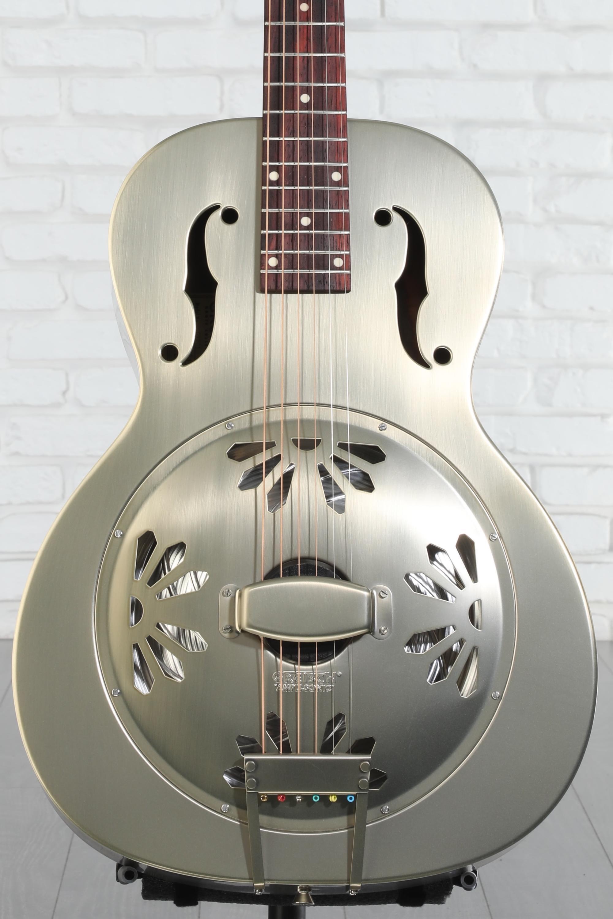 GRETSCH G9201 Honey Dipper リゾネーターギター Amazon.com: Gretsch G9201 Honey Dipper Round-Neck, Brass Body, and