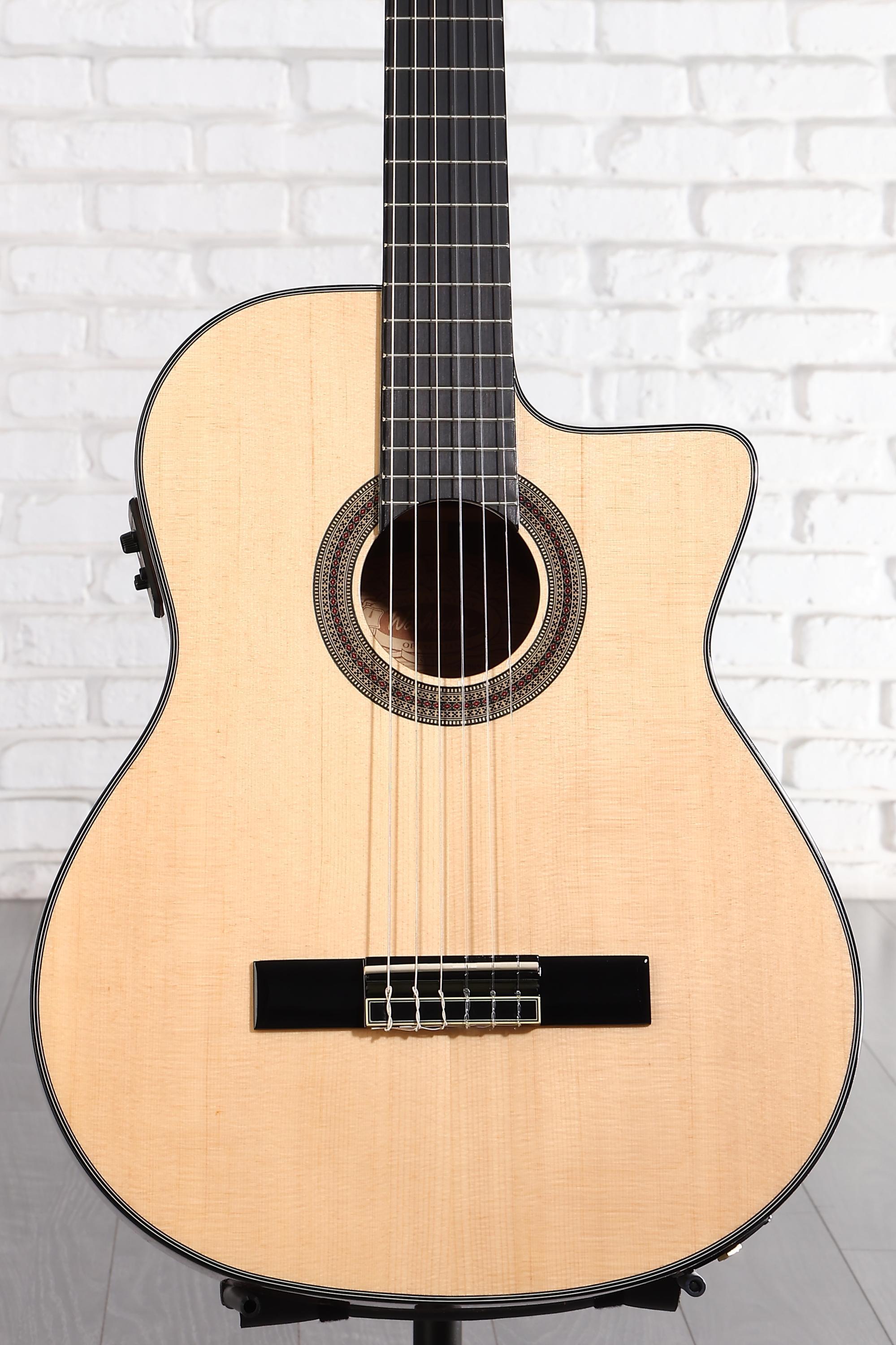 Washburn Classical C64SCE Nylon String Acoustic-electric Guitar