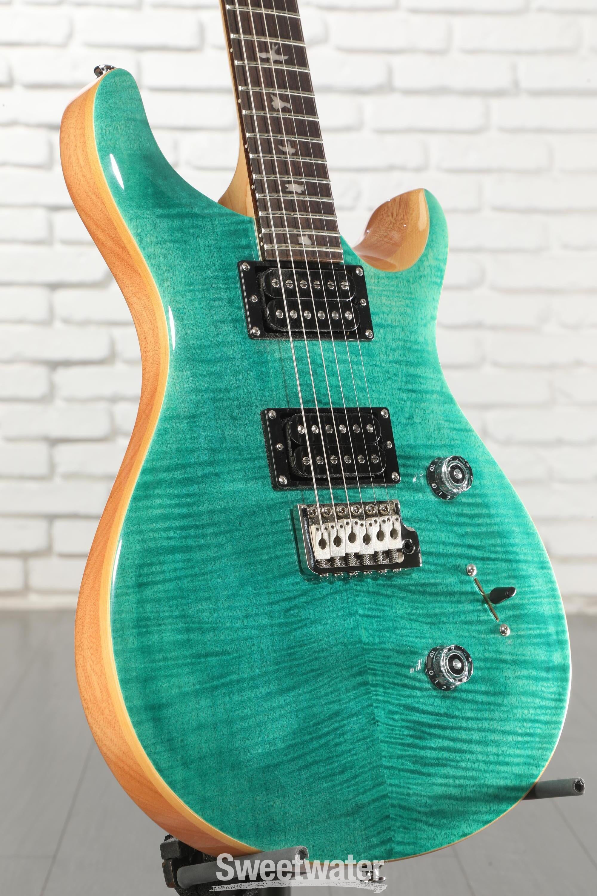 Photo of PRS SE Custom 24 Electric Guitar - Turquoise