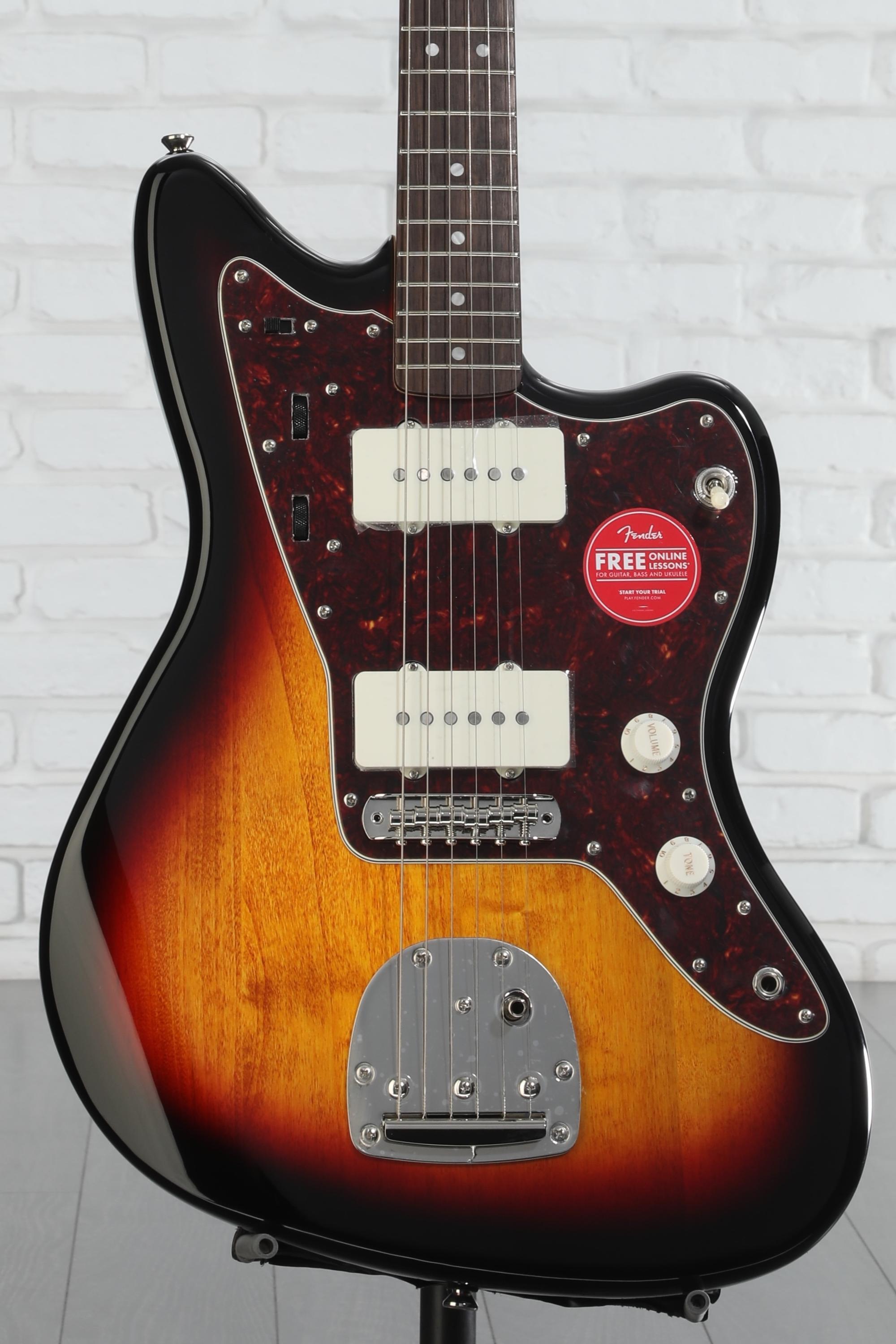 Squier Classic Vibe ’60s Jazzmaster mod Squier Classic Vibe '60s Jazzmaster - Upgrades #guitar