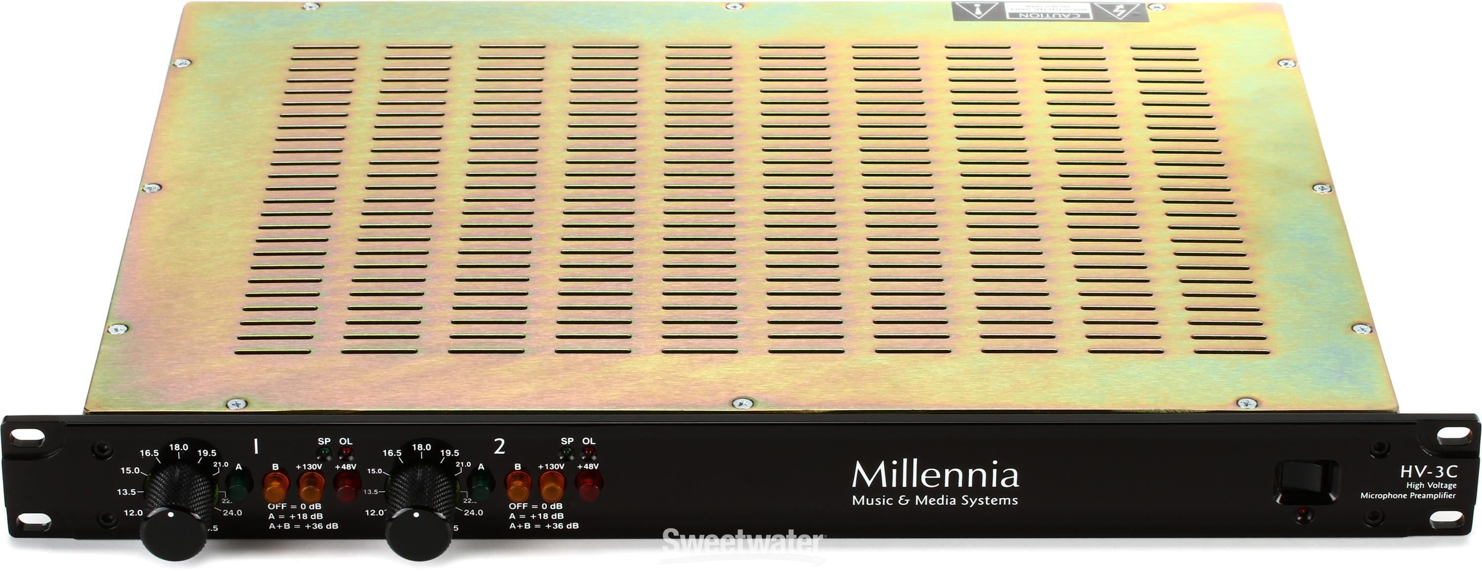 Millennia HV-3C 2-channel Microphone Preamp