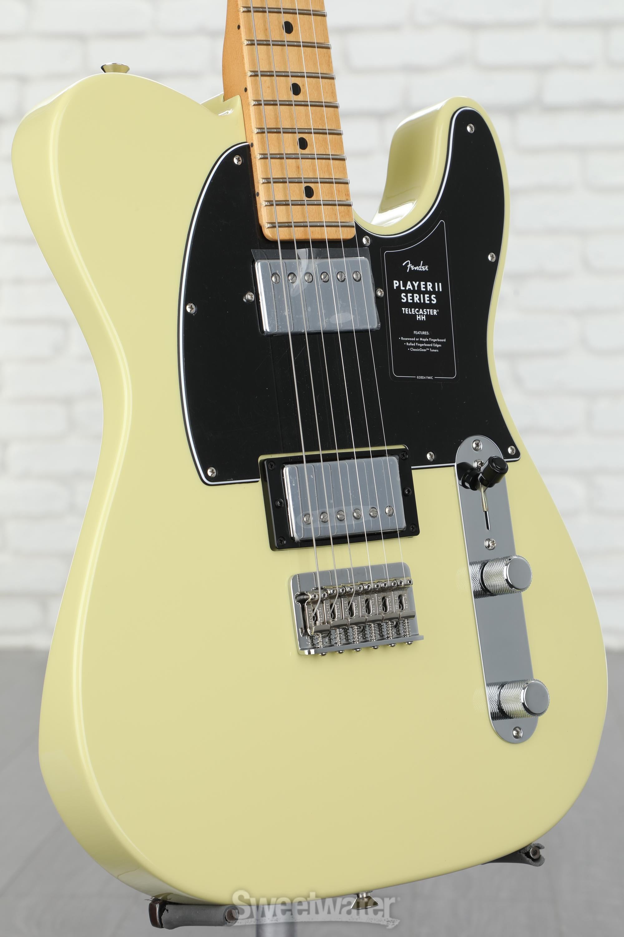 Fender Player II Telecaster HH Electric Guitar - Hialeah Yellow