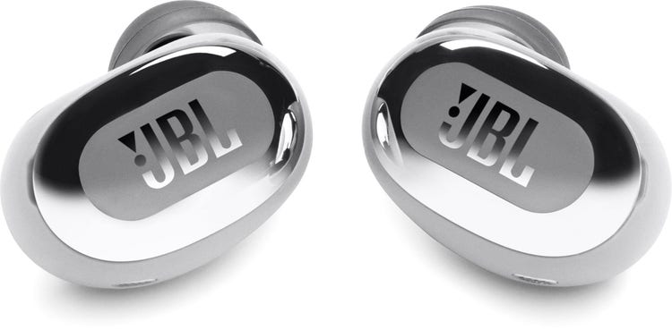 JBL Live Free True Wireless Noise-canceling Earbuds Silver