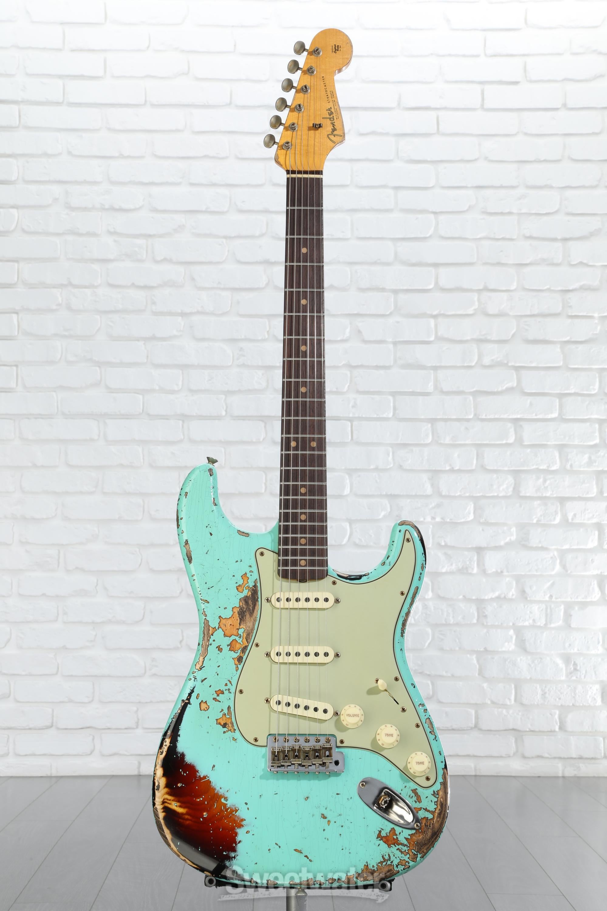 Fender Custom Shop 1963 Stratocaster Electric Guitar - Surf
