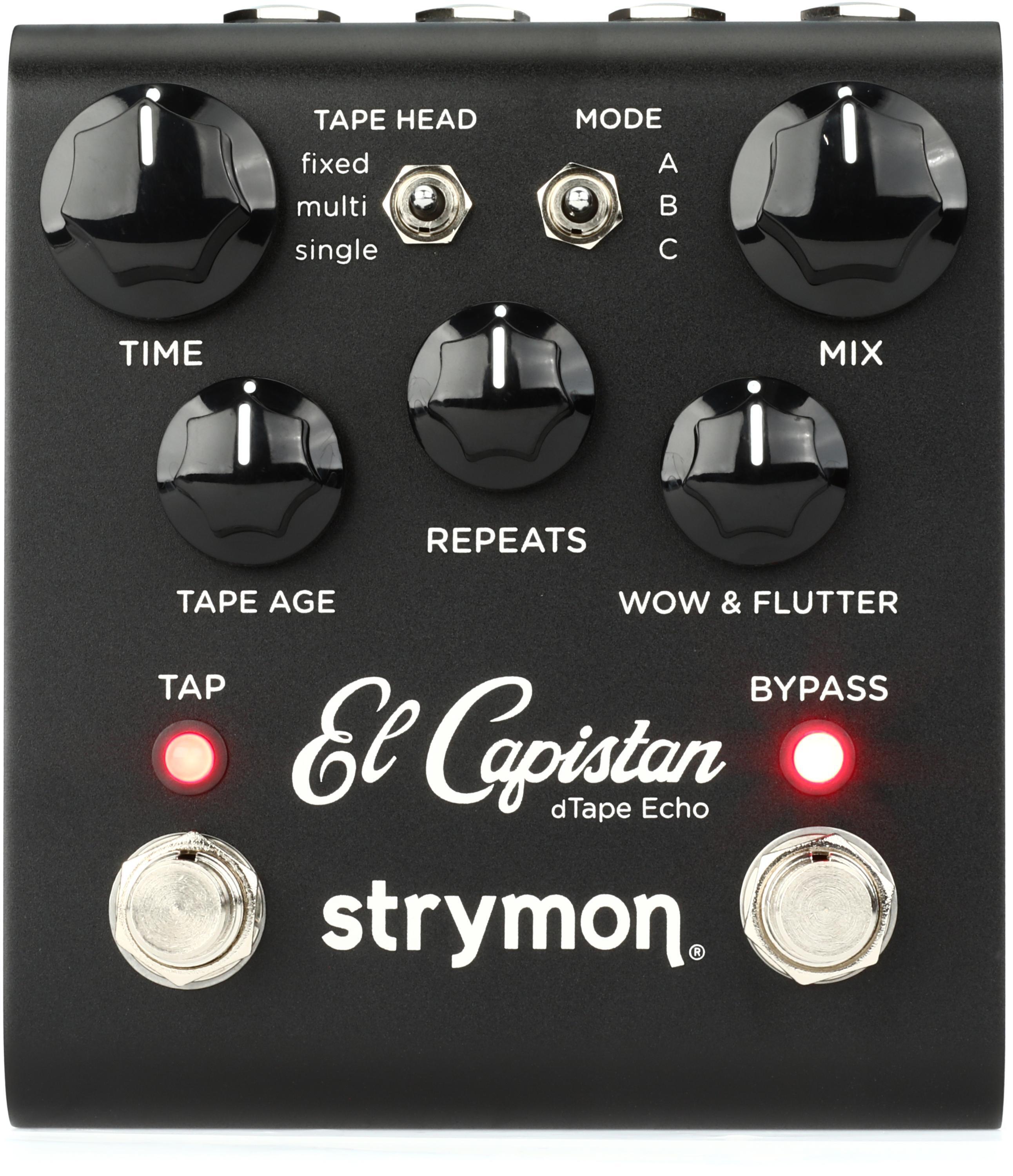 Strymon El Capistan dTape Echo Pedal - Midnight Edition | Sweetwater