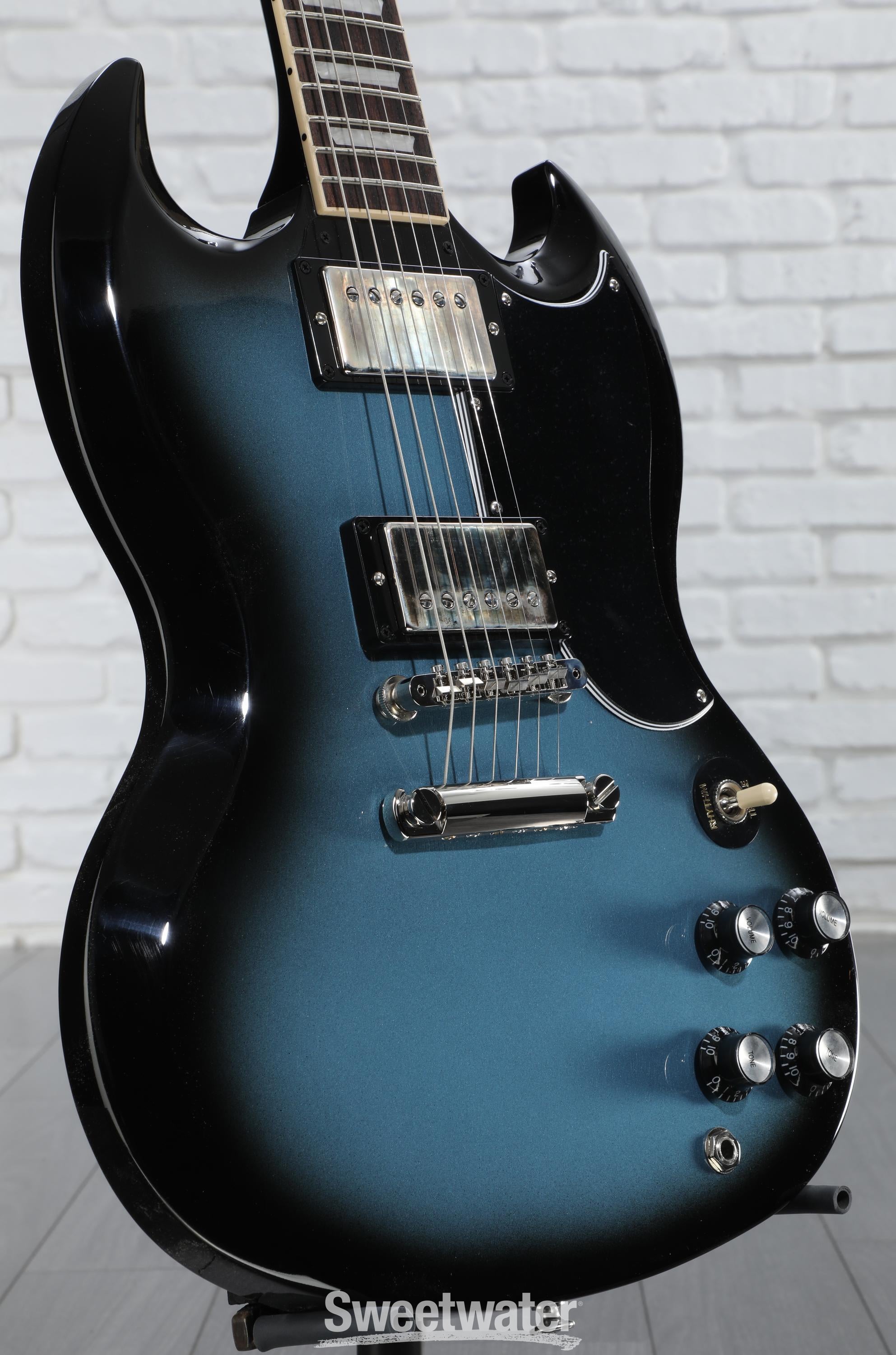 Gibson SG Standard Pelham Blue 限定モデル Gibson SG Standard Pelham Blue 2017 | The Music Zoo