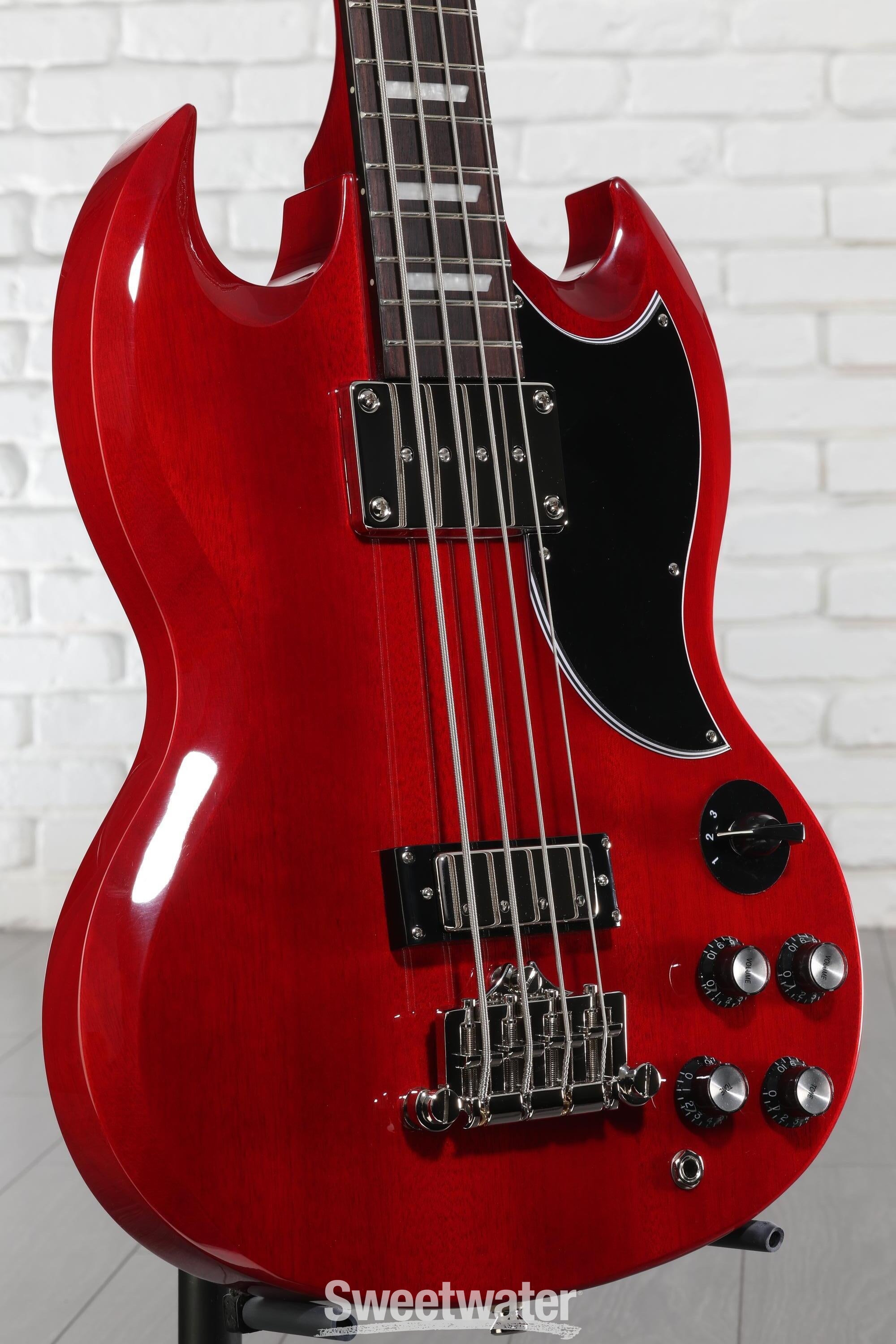 Epiphone EB-3 Bass Guitar - Cherry | Sweetwater