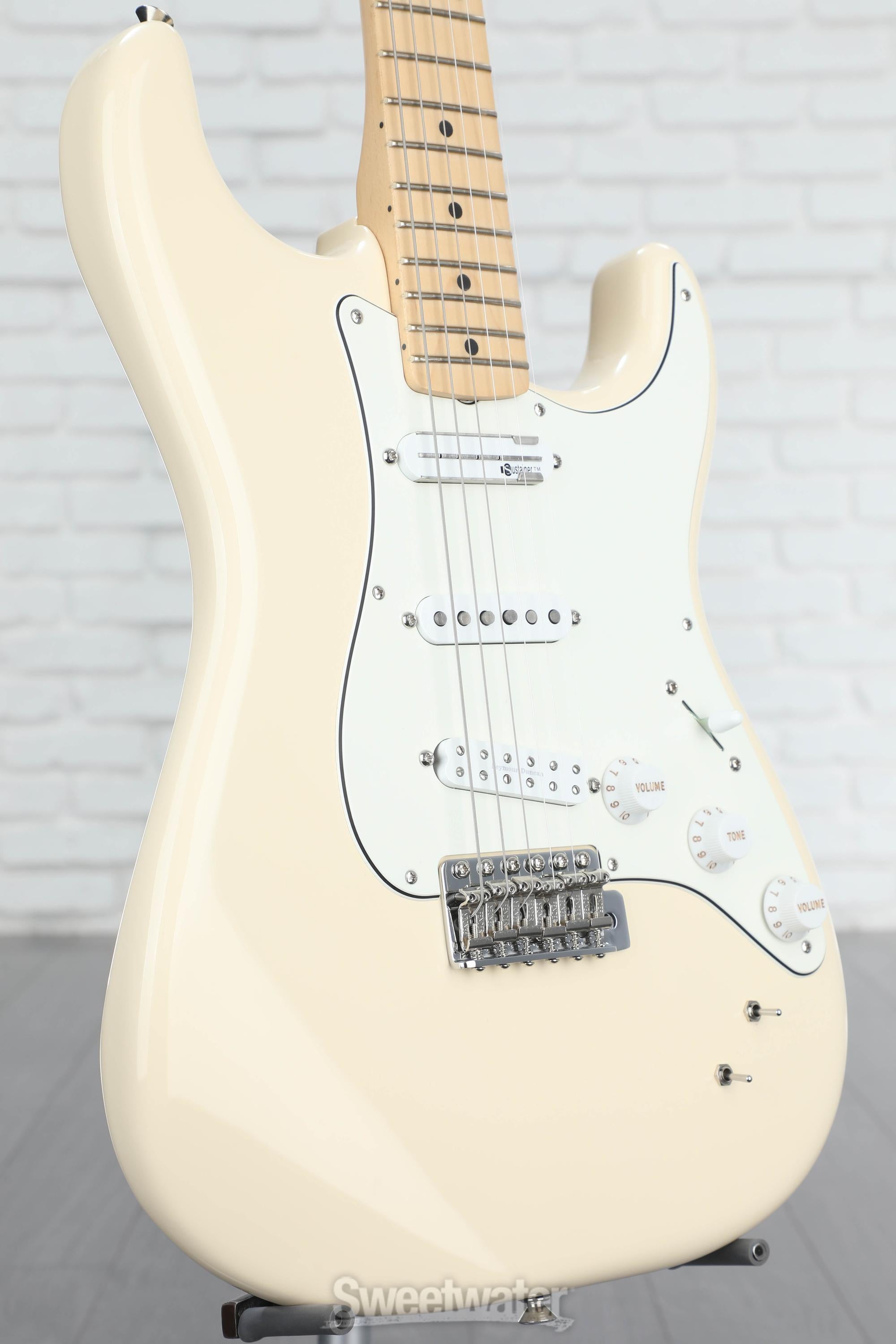 Fender EOB Signature Stratocaster モデファイ品 Fender EOB Stratocaster Maple Fingerboard Olympic White Ed O