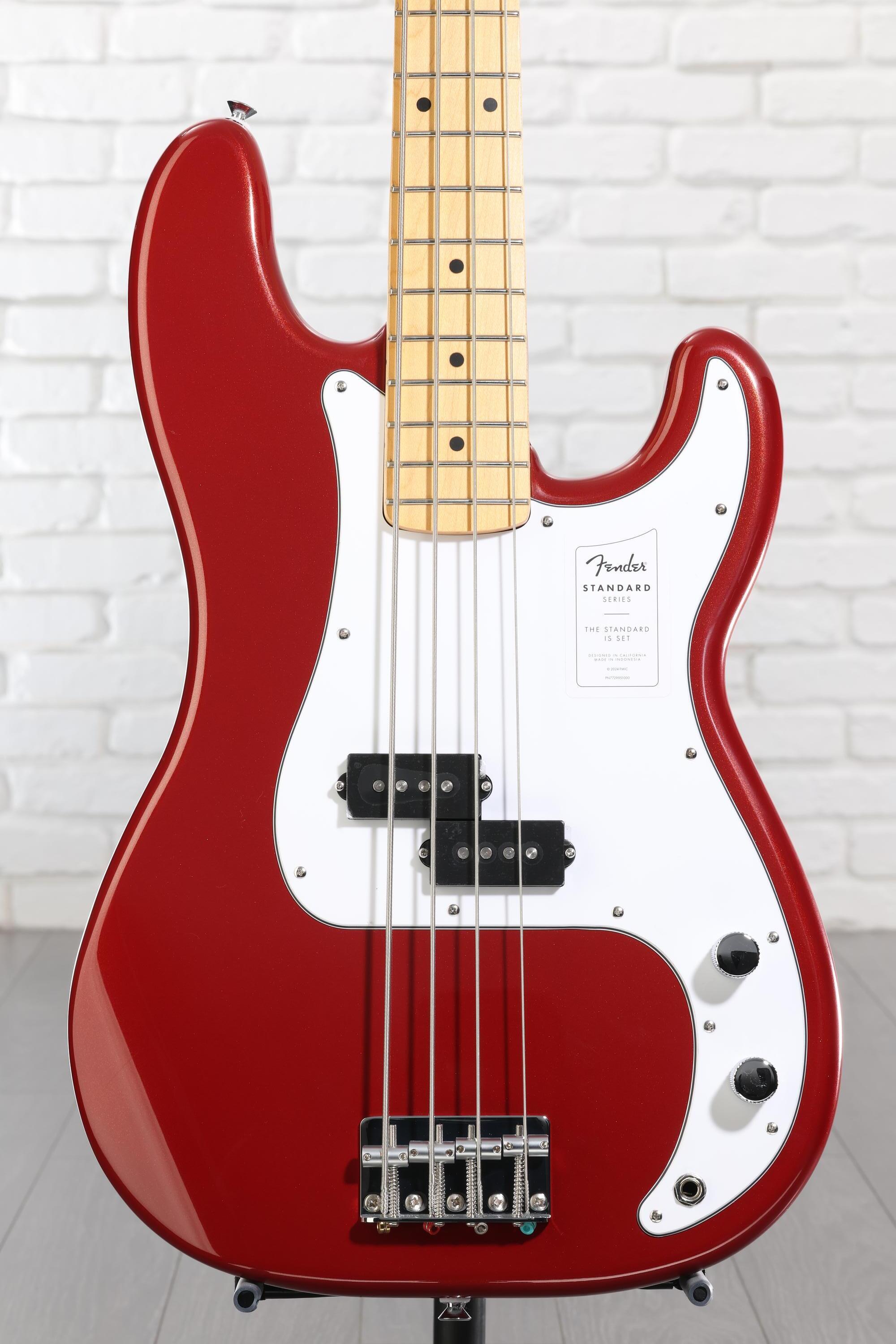 Fender Standard Precision Bass - Candy Cola, Maple Fingerboard
