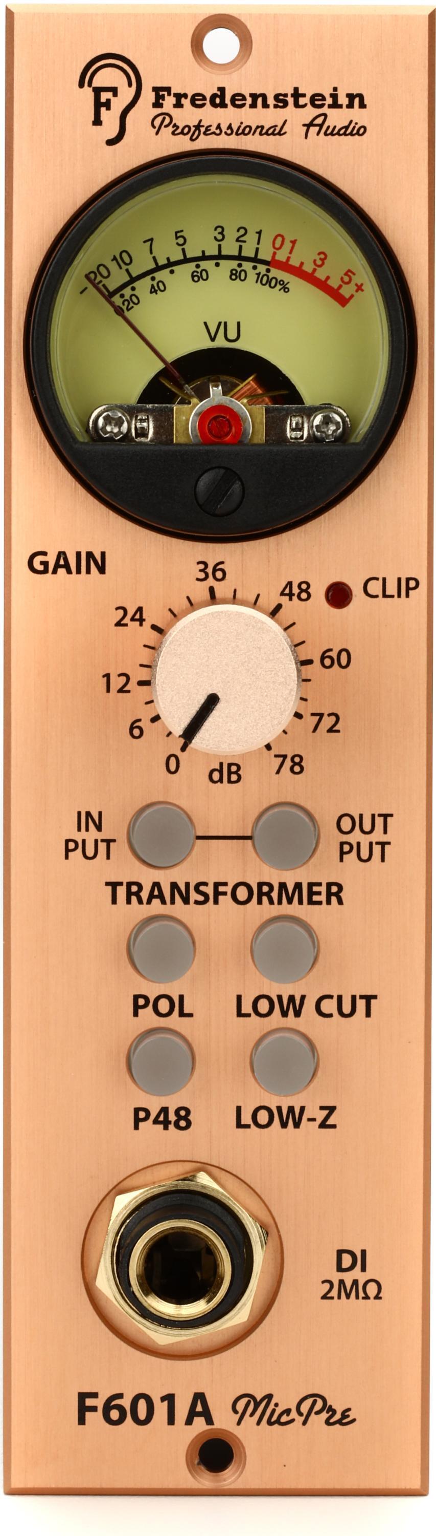 Photo of Fredenstein F601A 500 Series Microphone Preamp