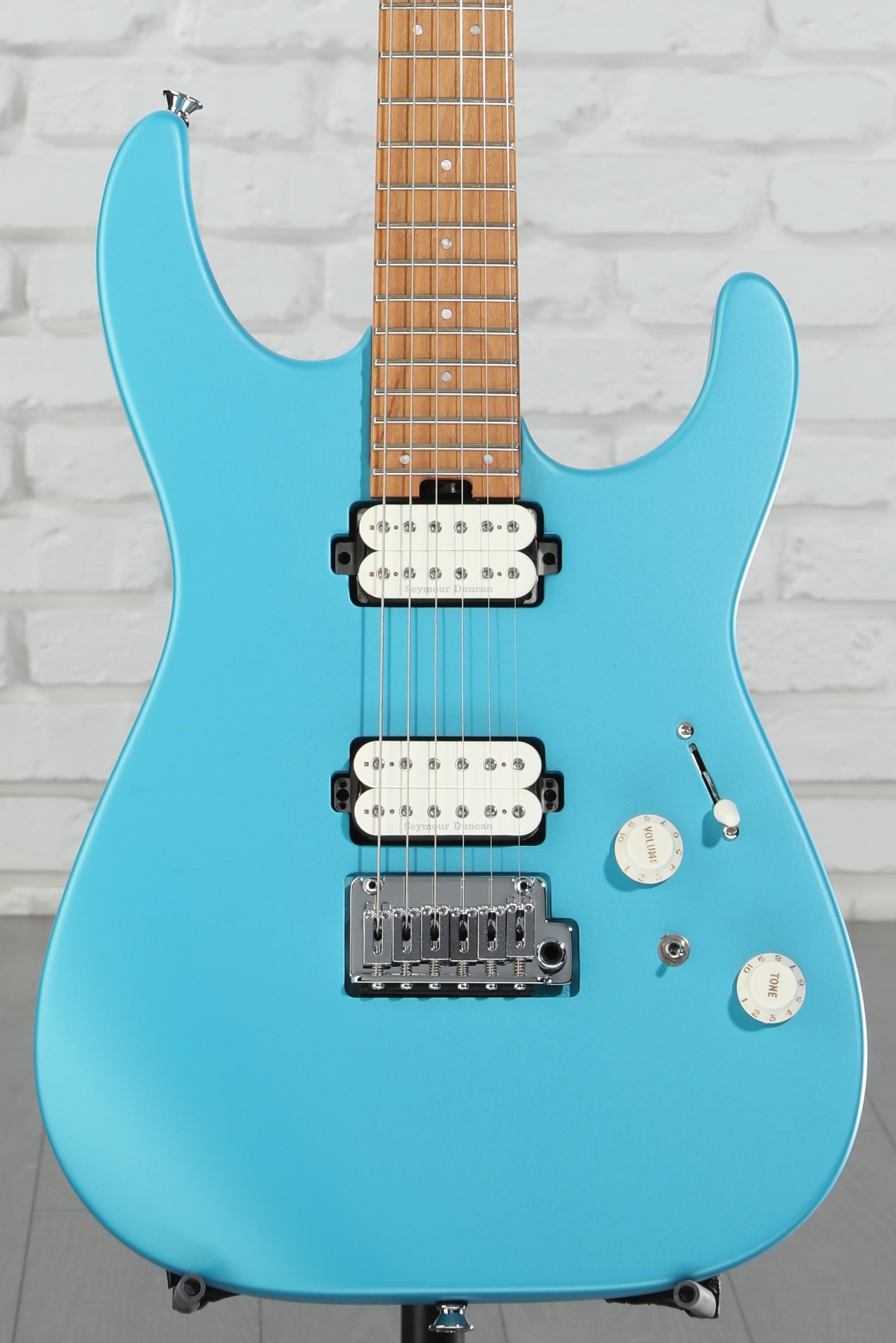Charvel Pro-Mod DK24 HH 2PT Electric Guitar - Matte Blue