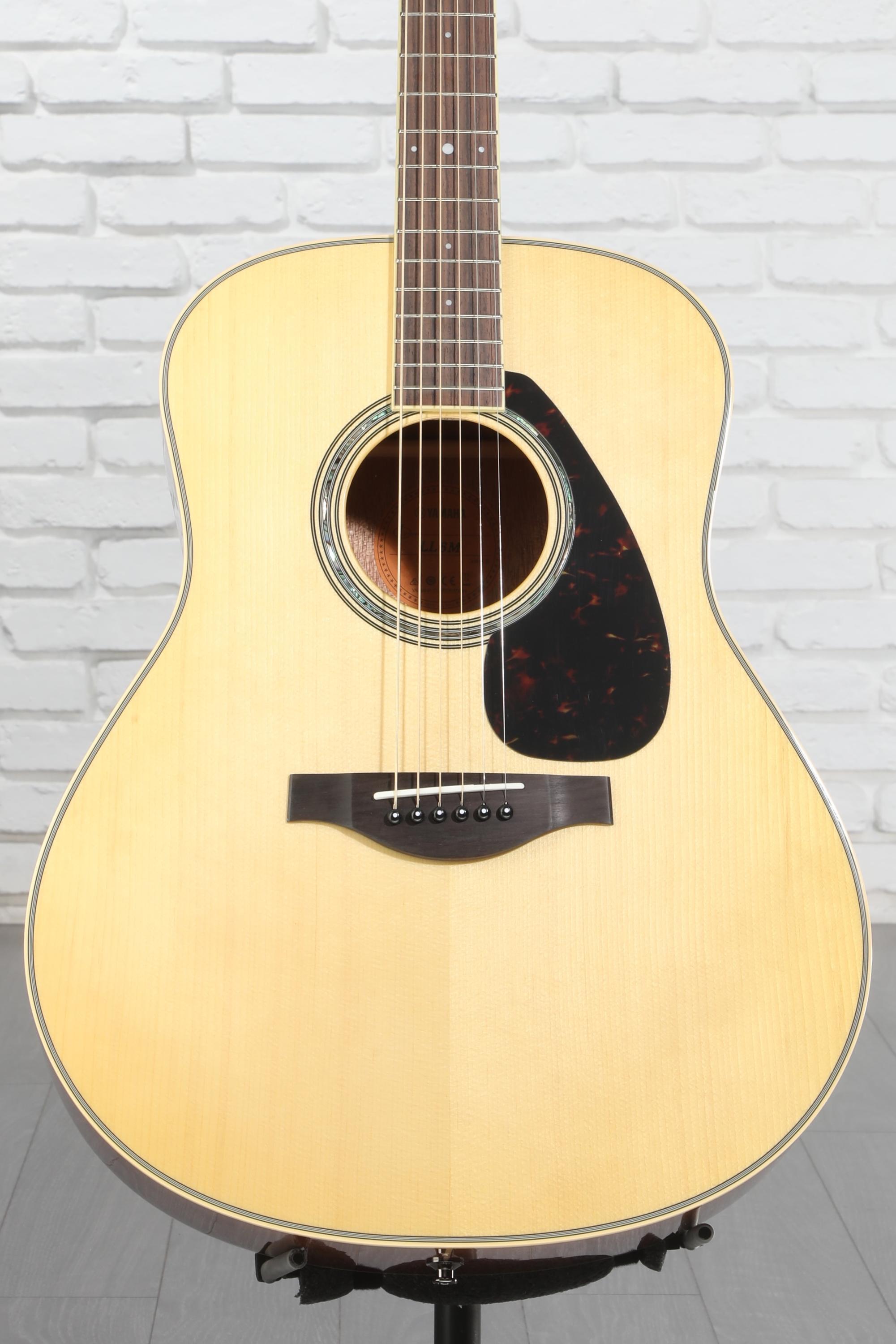 Yamaha LL6M ARE Original Jumbo Acoustic Guitar - Natural | Sweetwater
