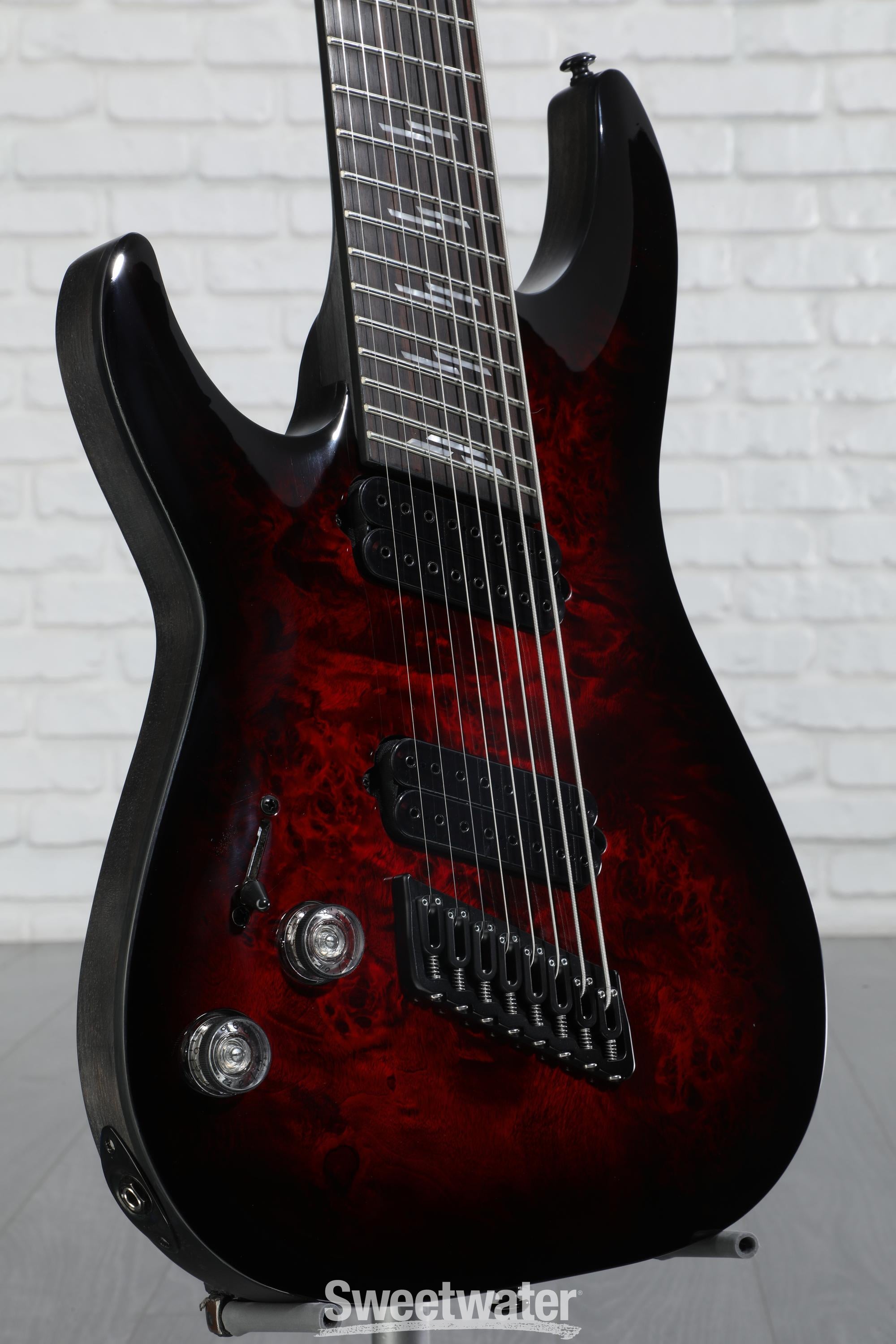 Schecter Omen Elite-8 Multiscale Left-handed 8-string Electric