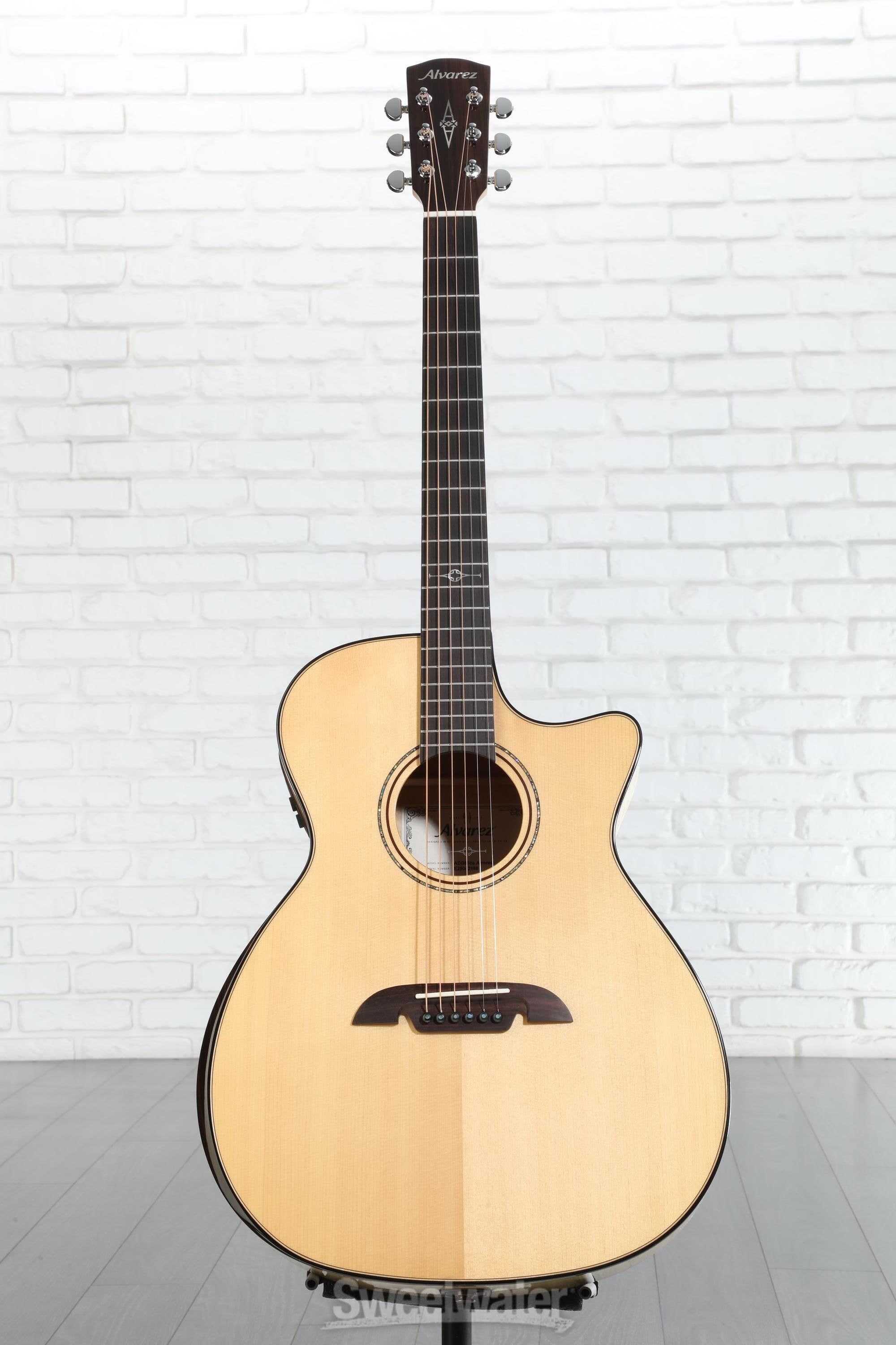 Alvarez AEG80ce Armrest Artist Elite Series Acoustic-electric