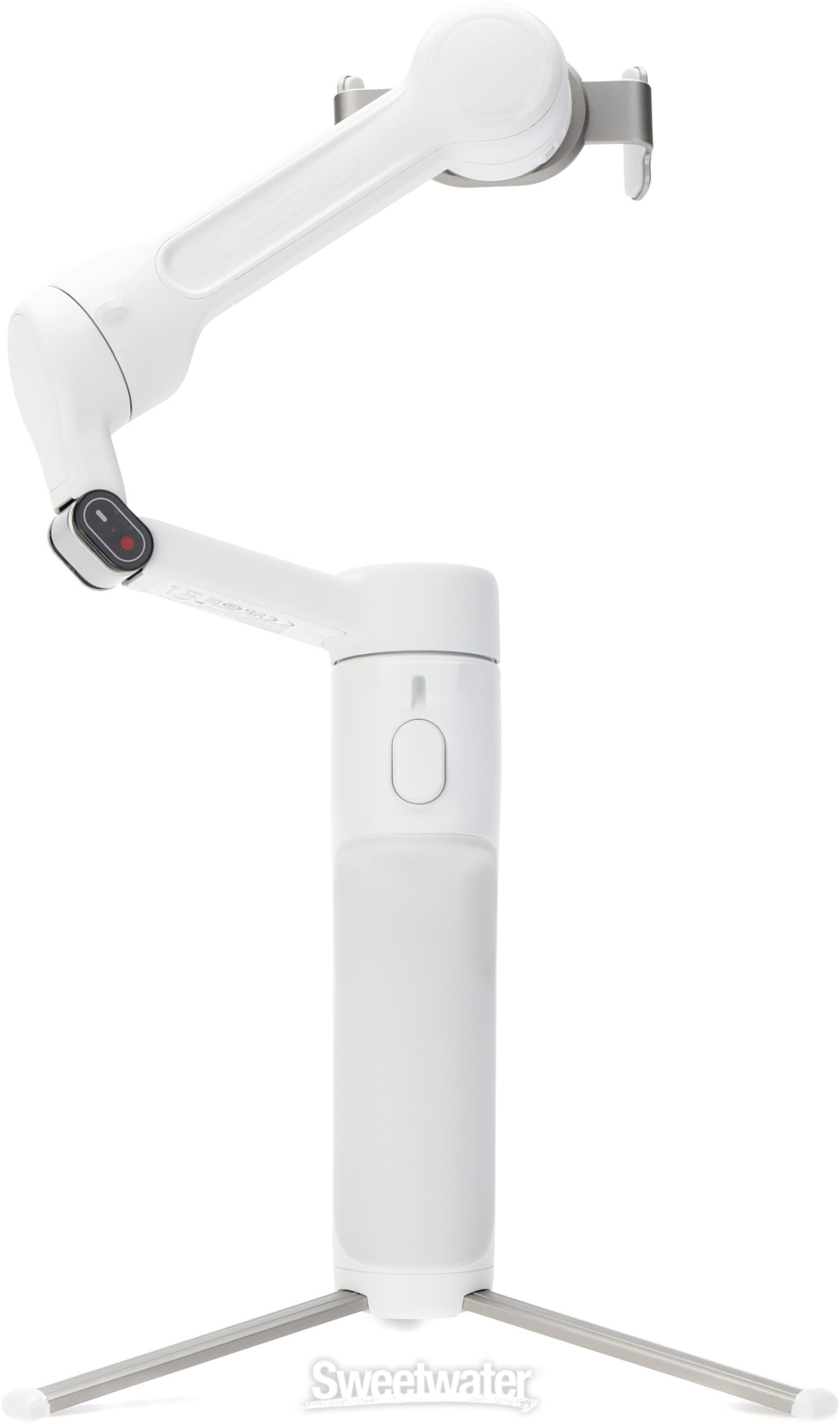 Insta360 Flow 2 Gimbal - Summit White | Sweetwater