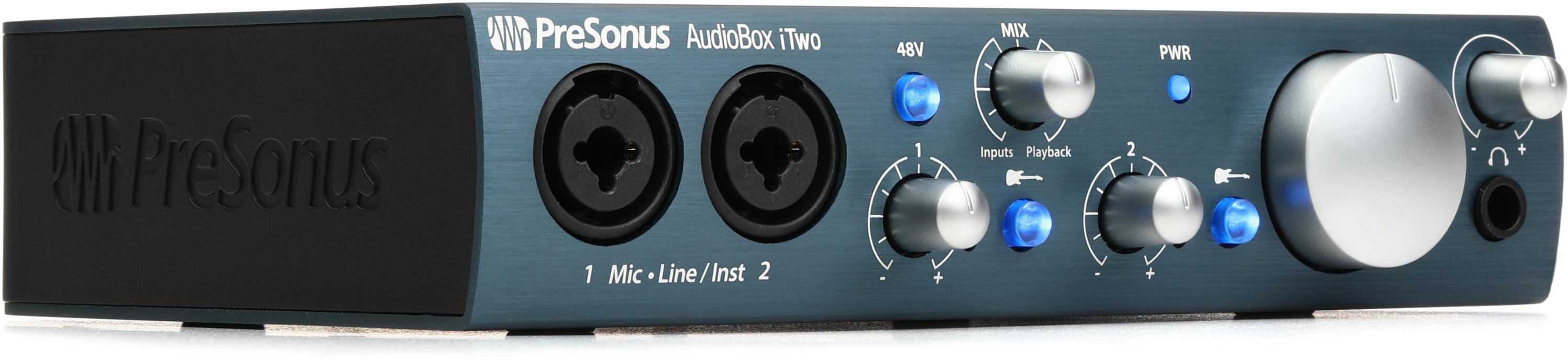 PreSonus AudioBox iTwo USB Audio Interface | Sweetwater