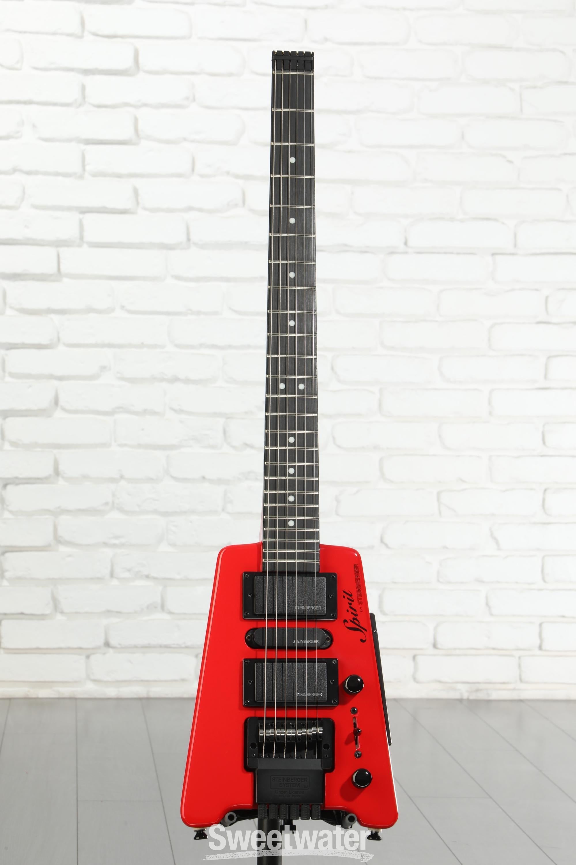 Steinberger Spirit GT-PRO Deluxe Electric Guitar - Hot Rod Red