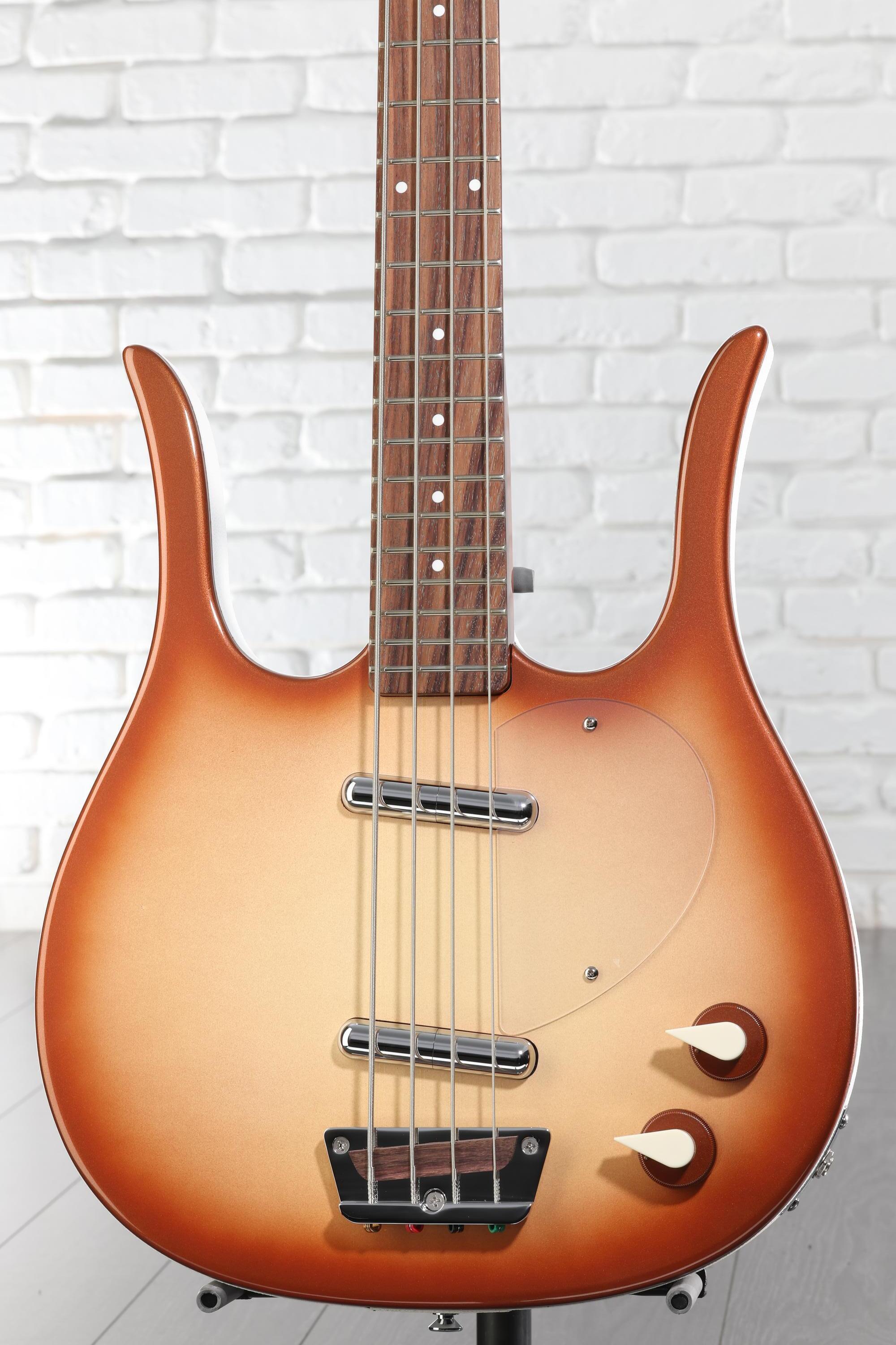 【美品】Danelectro Longhorn Bass スイッチクラフト Danelectro Longhorn Bass Surf Green – Chicago Music Exchange