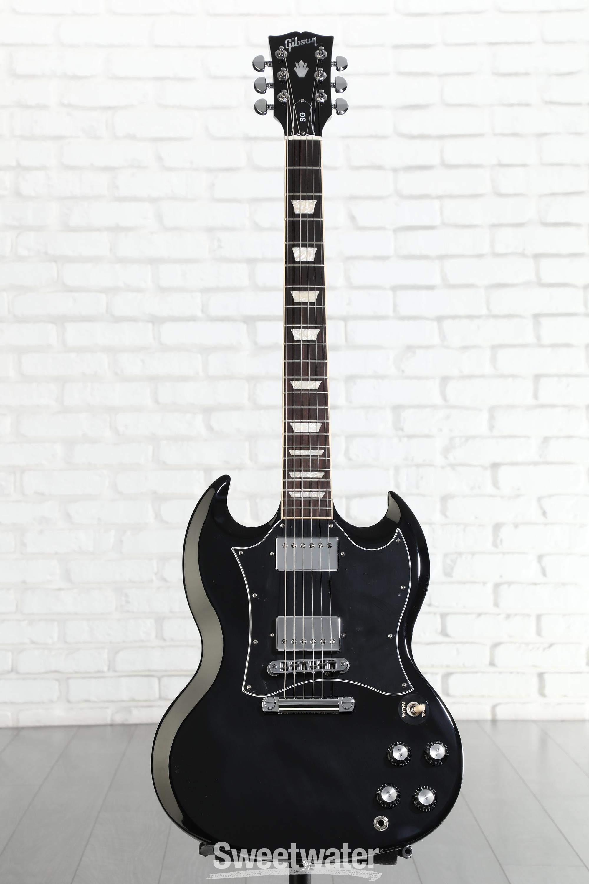Gibson SG Standard Electric Guitar - Ebony | Sweetwater