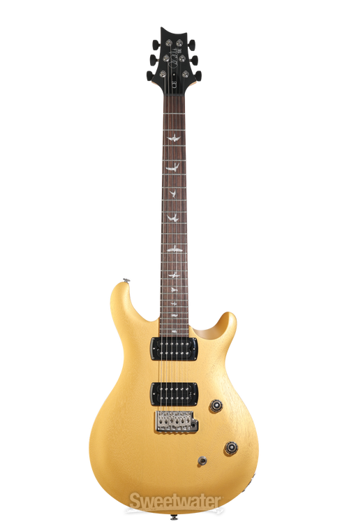 PRS SE CE 24 Standard Satin Electric Guitar - Metallic Gold Satin