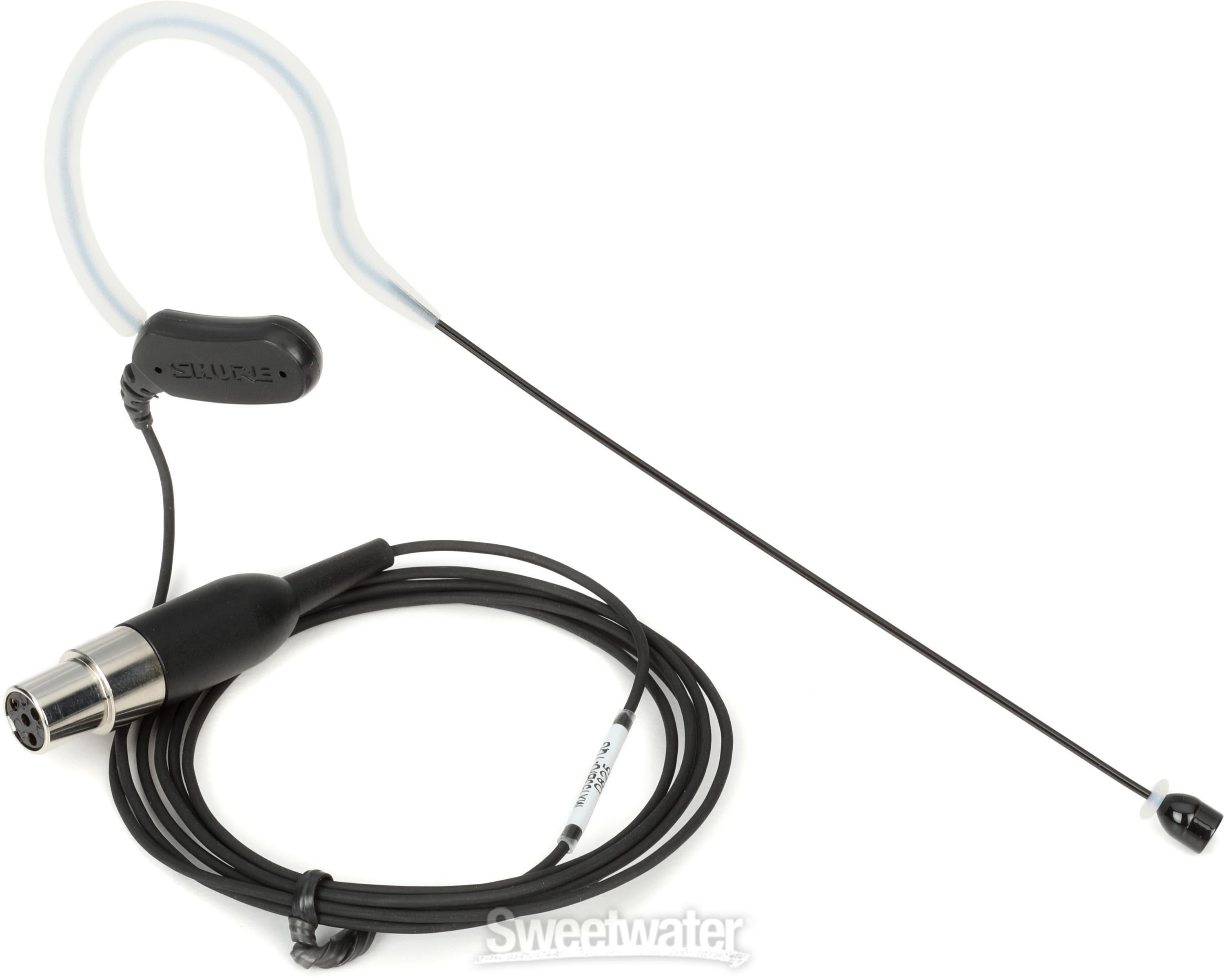 【ワイヤレス用マイク】SHURE MX153T/O-TQG黒 MX153 - Earset Headworn Microphone - Shure USA